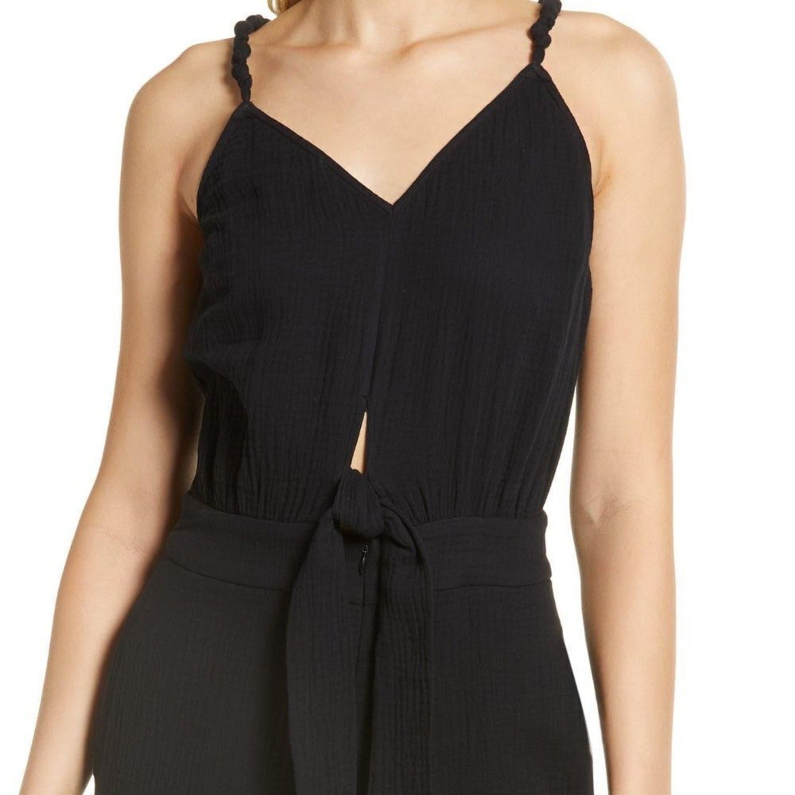 NWT BTFL-life Double Layer Cotton Gauze Jumpsuit - size XS
