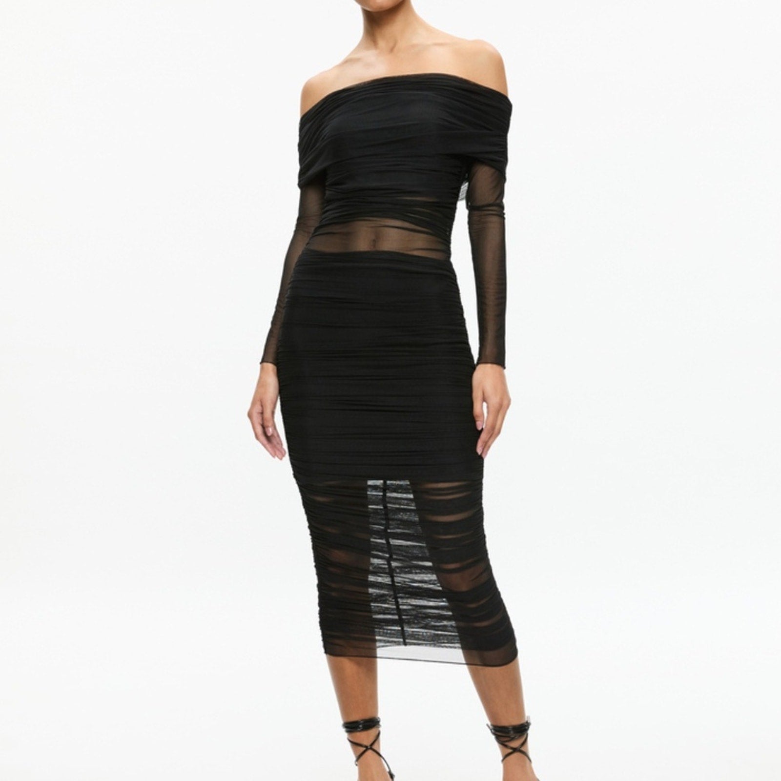NWT Alice + Olivia Isadola Midi Dress - size 4