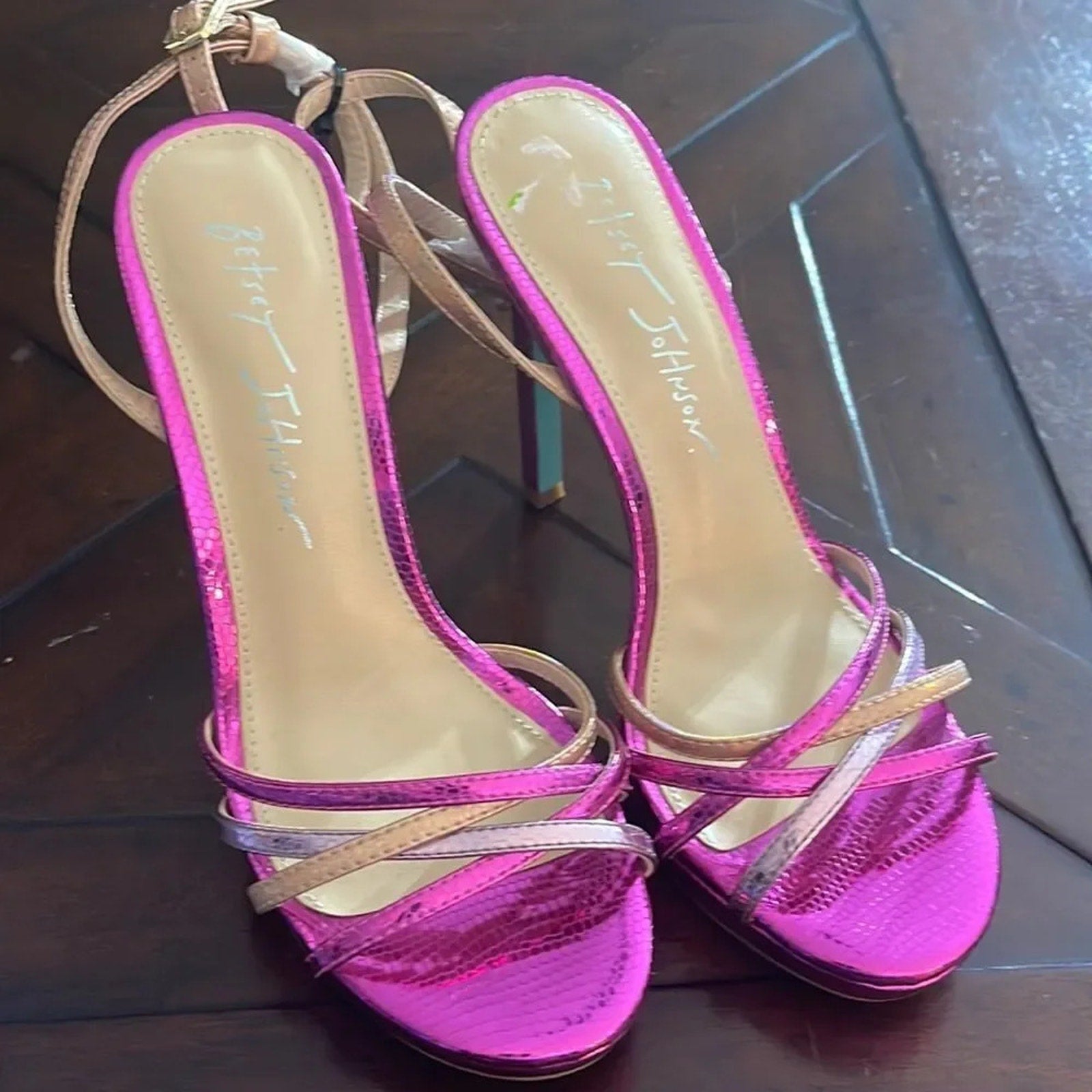 NEW Betsey Johnson Women's Sb-adde Heeled Sandal - size 5.5