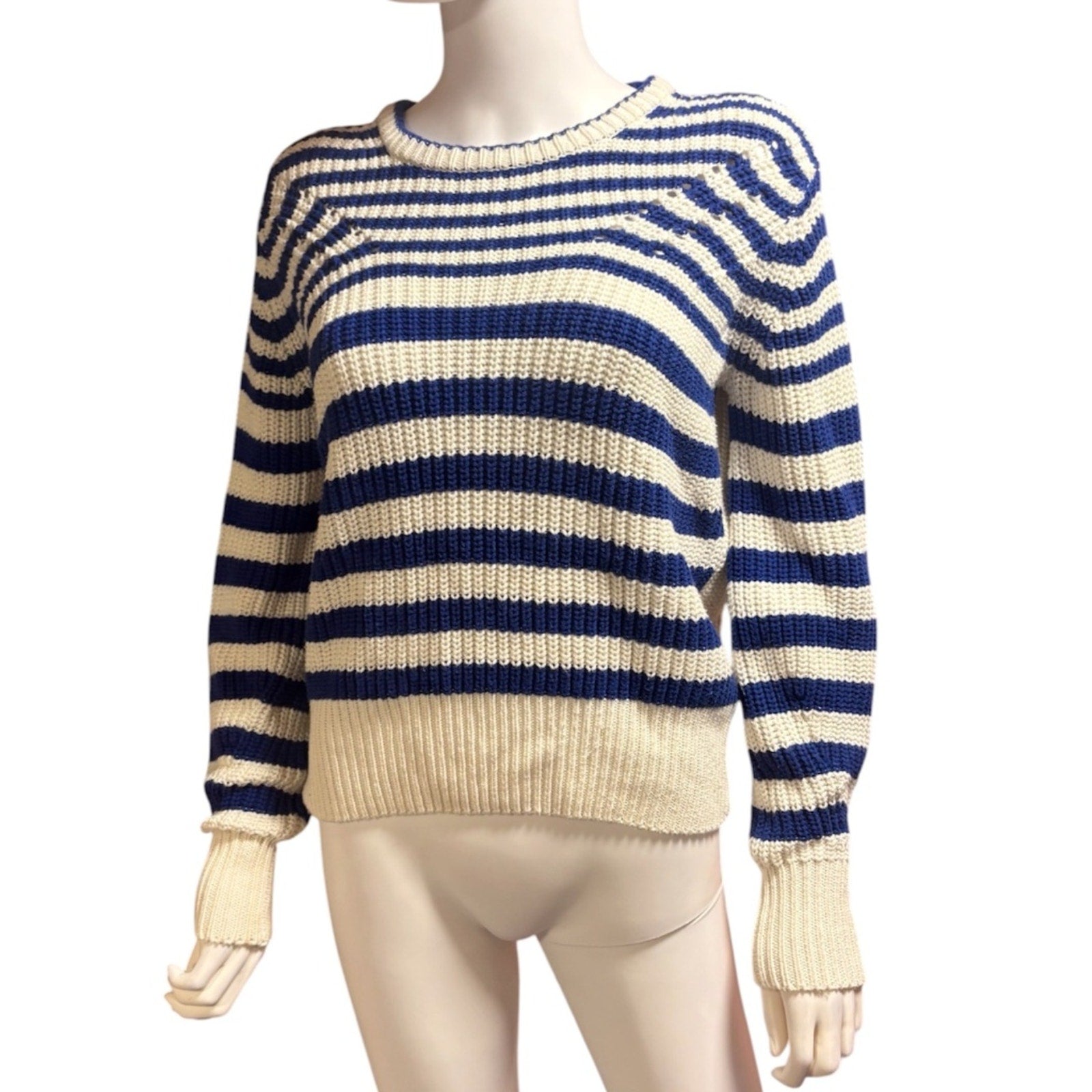 Parfait Francais Scotch & Soda Striped Knit Sweater - XS