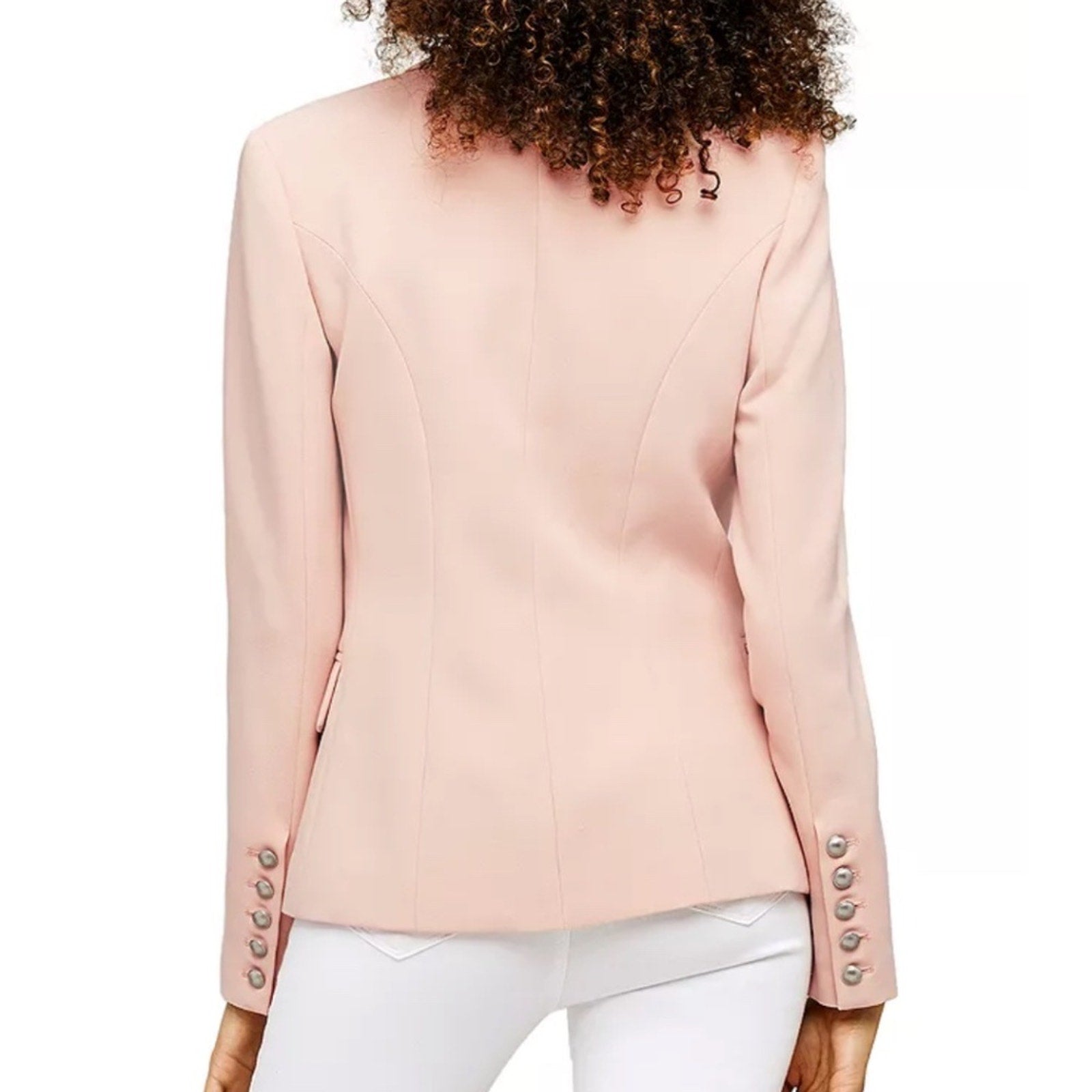 L'AGENCE Kenzie Double-Breasted Blazer - 0