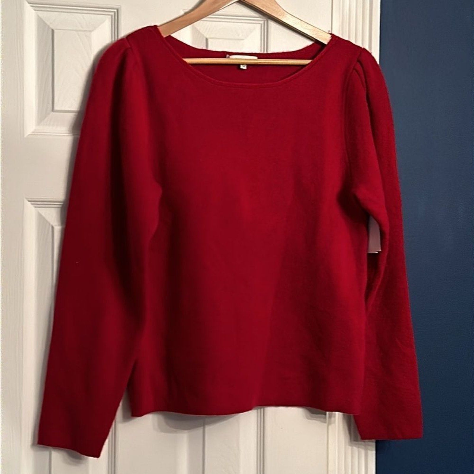 NEW REBECCA TAYLOR Double Faced Cashmere Sweater - size XL