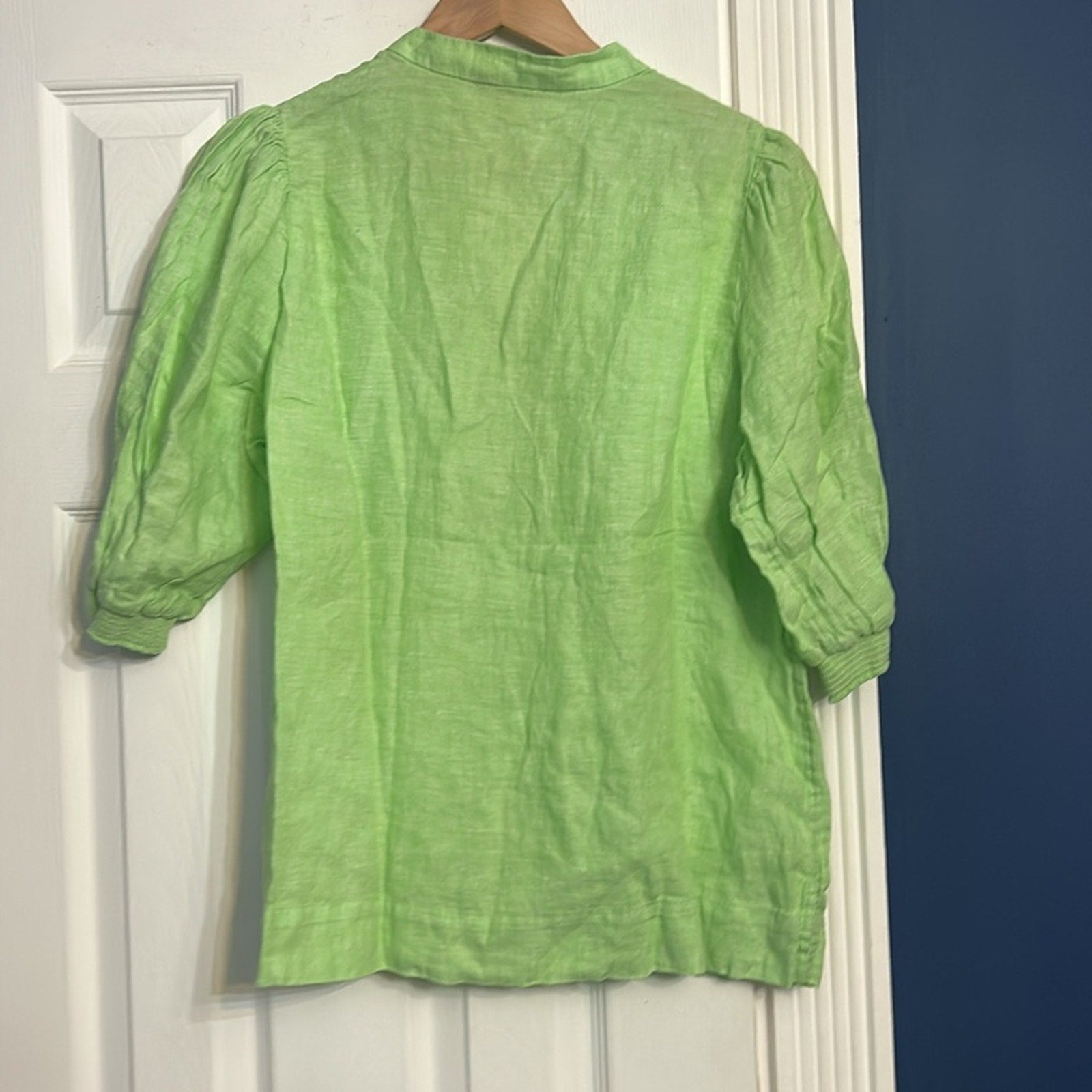 NEW Lilly Pulitzer Women's Mialeigh Linen Top - size 00