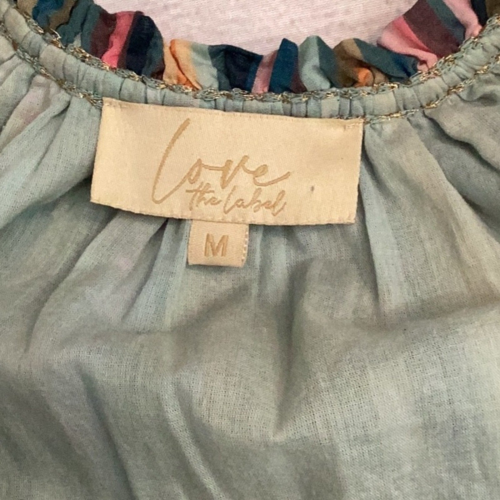 Love Sam Winnie Stripe Maxi Dress - size M