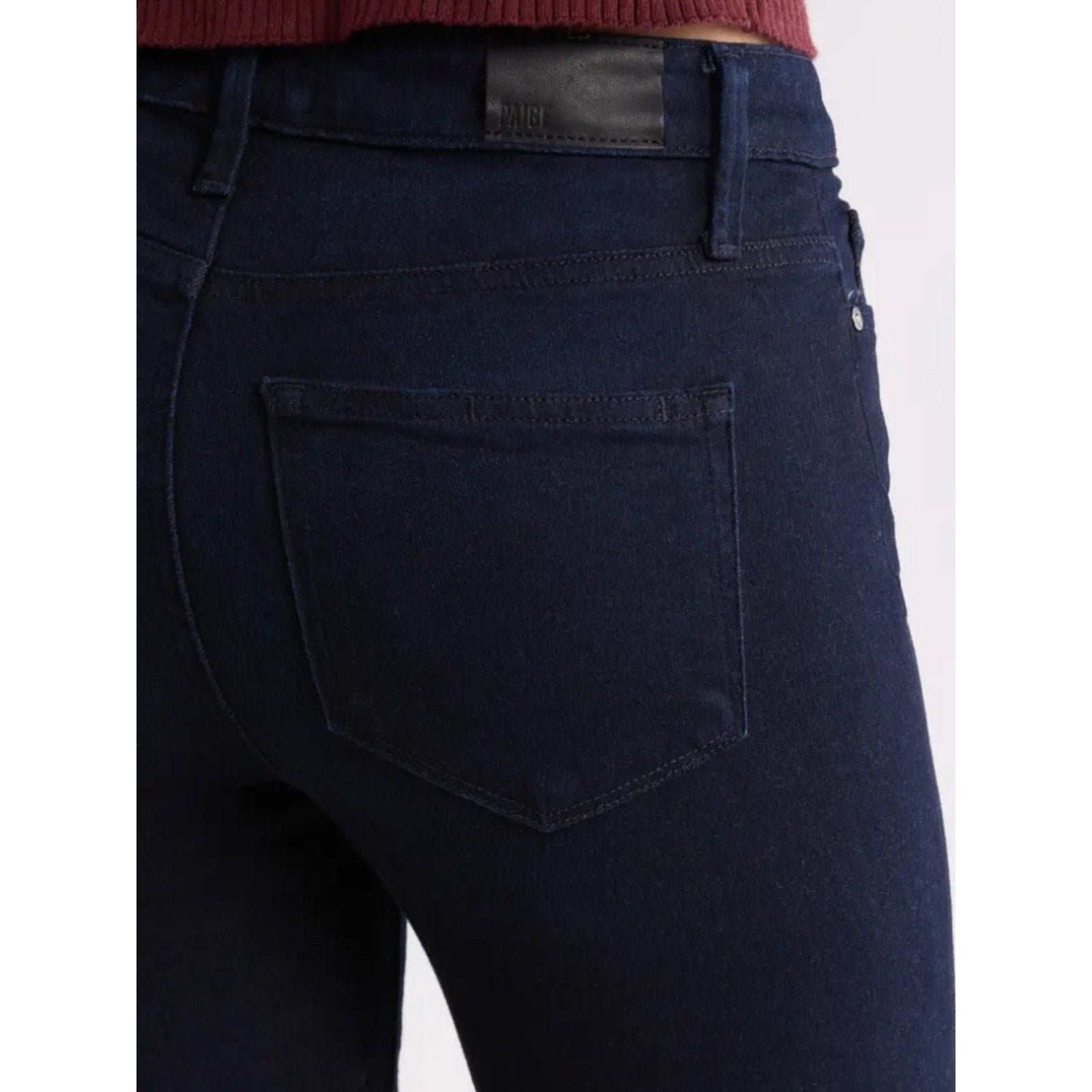 Paige Women's Cindy High Waist Ankle Straight Leg Jeans in Thames - size 25