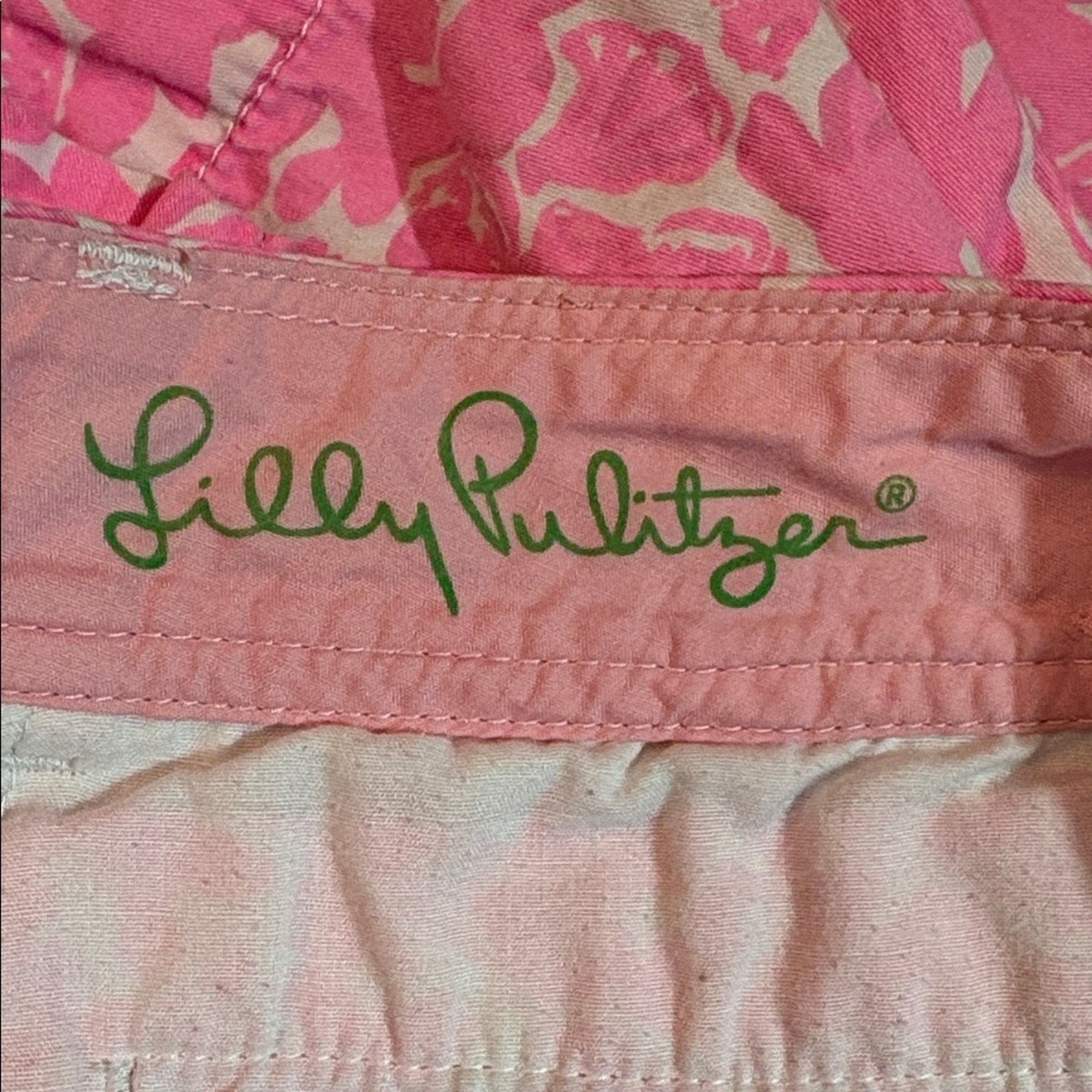 LILLY PULITZER cosmo pink Party Favors 5” Callahan shorts - size 0