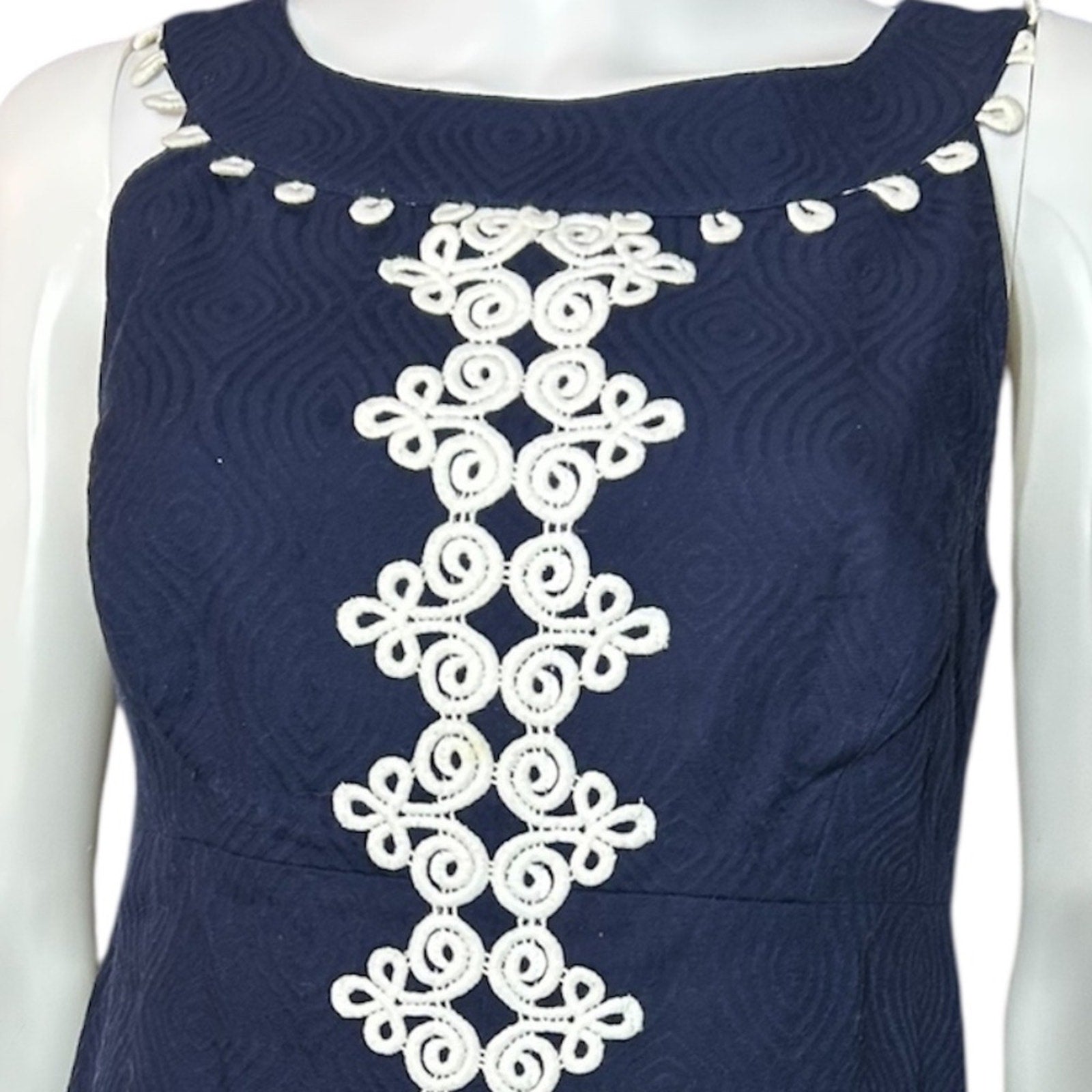 Lilly Pulitzer rare Shift Dress True Navy Size 4