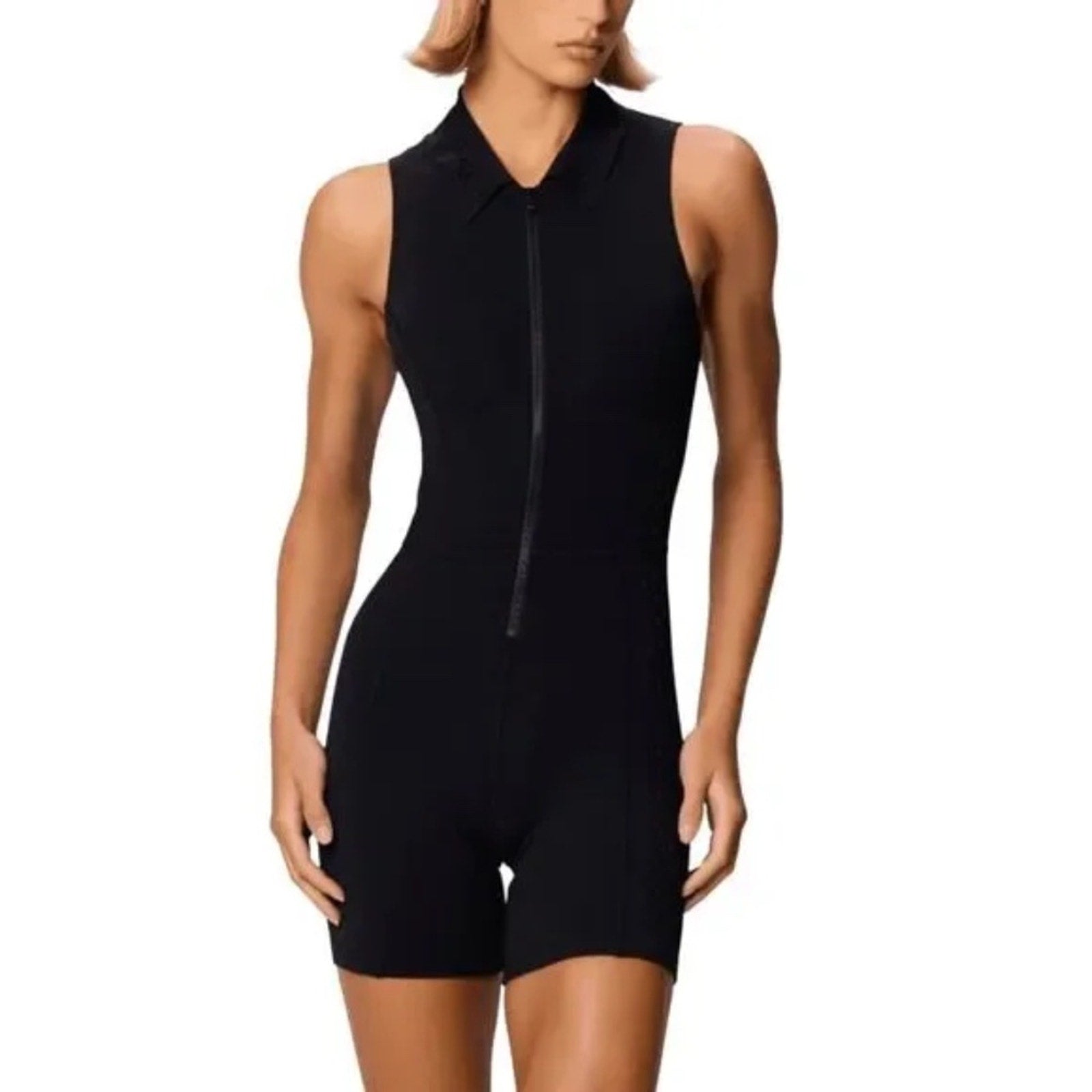 New Gigi C Mina Tennis Romper Black - size XS