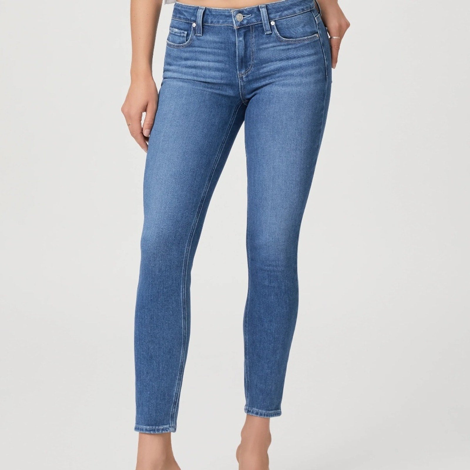Paige Verdugo Crop Skinny Jeans - size 25