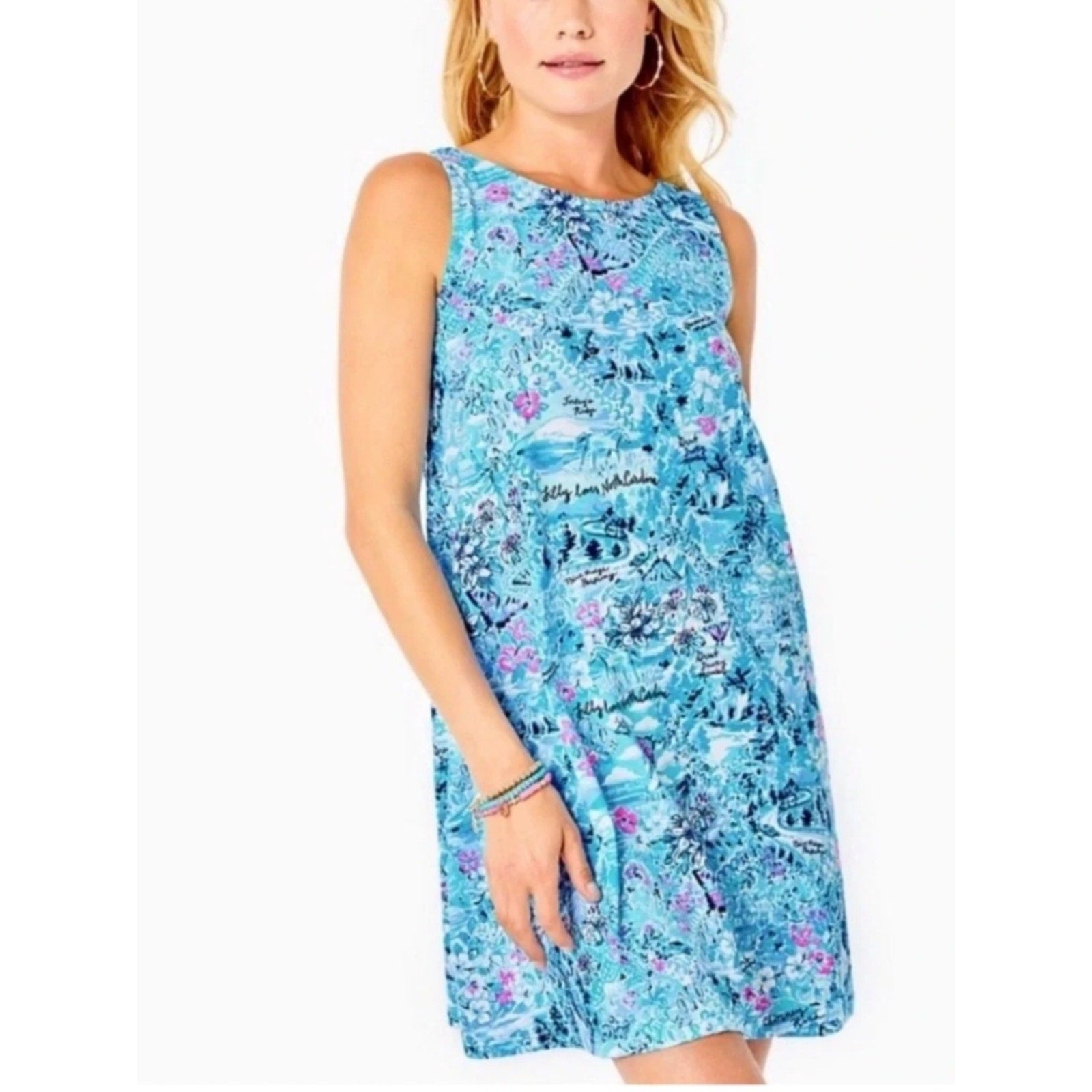 Lilly Pulitzer Kristen Cotton Swing Dress - L 🌟