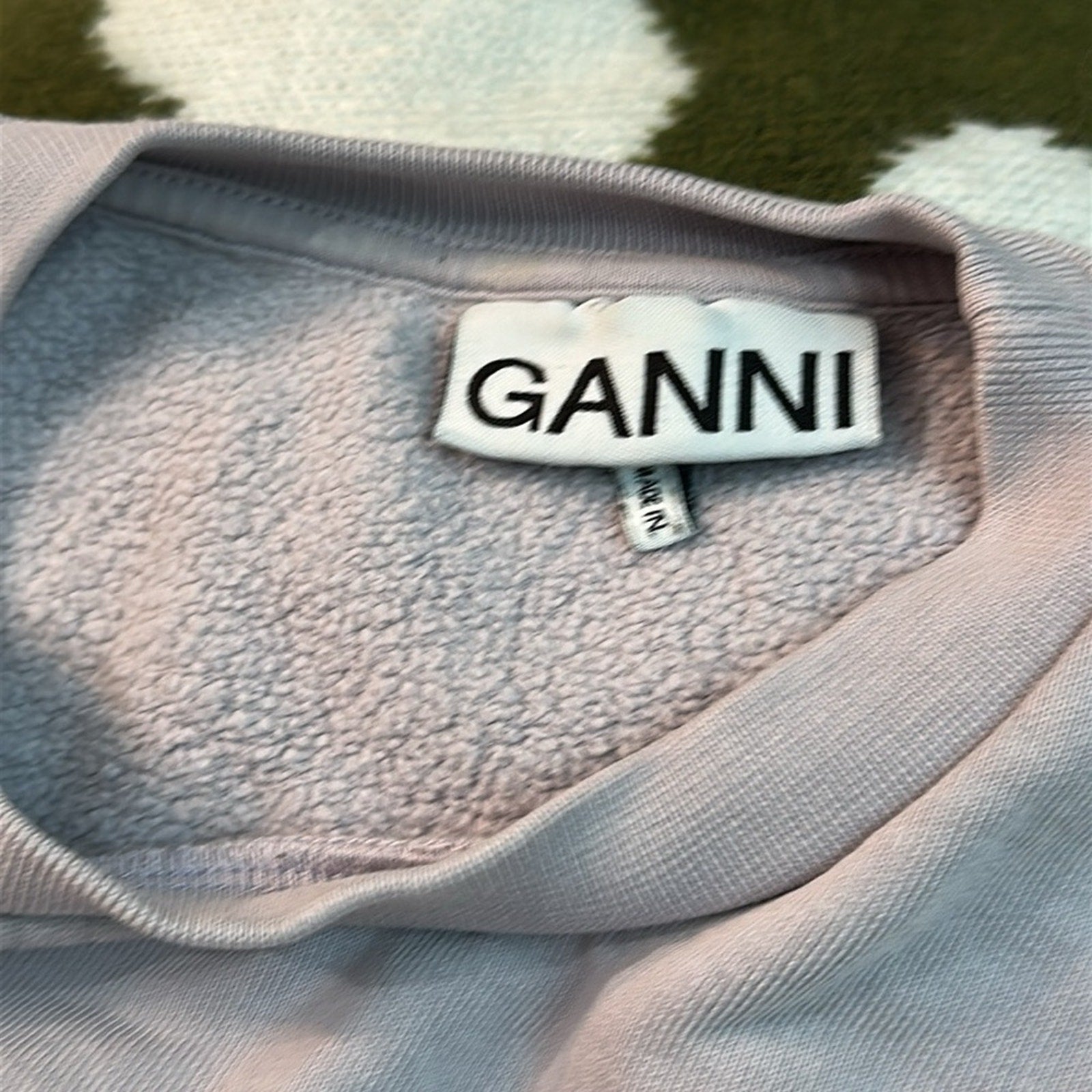 GANNI ISOLI LOGO SWEATSHIRT - size M