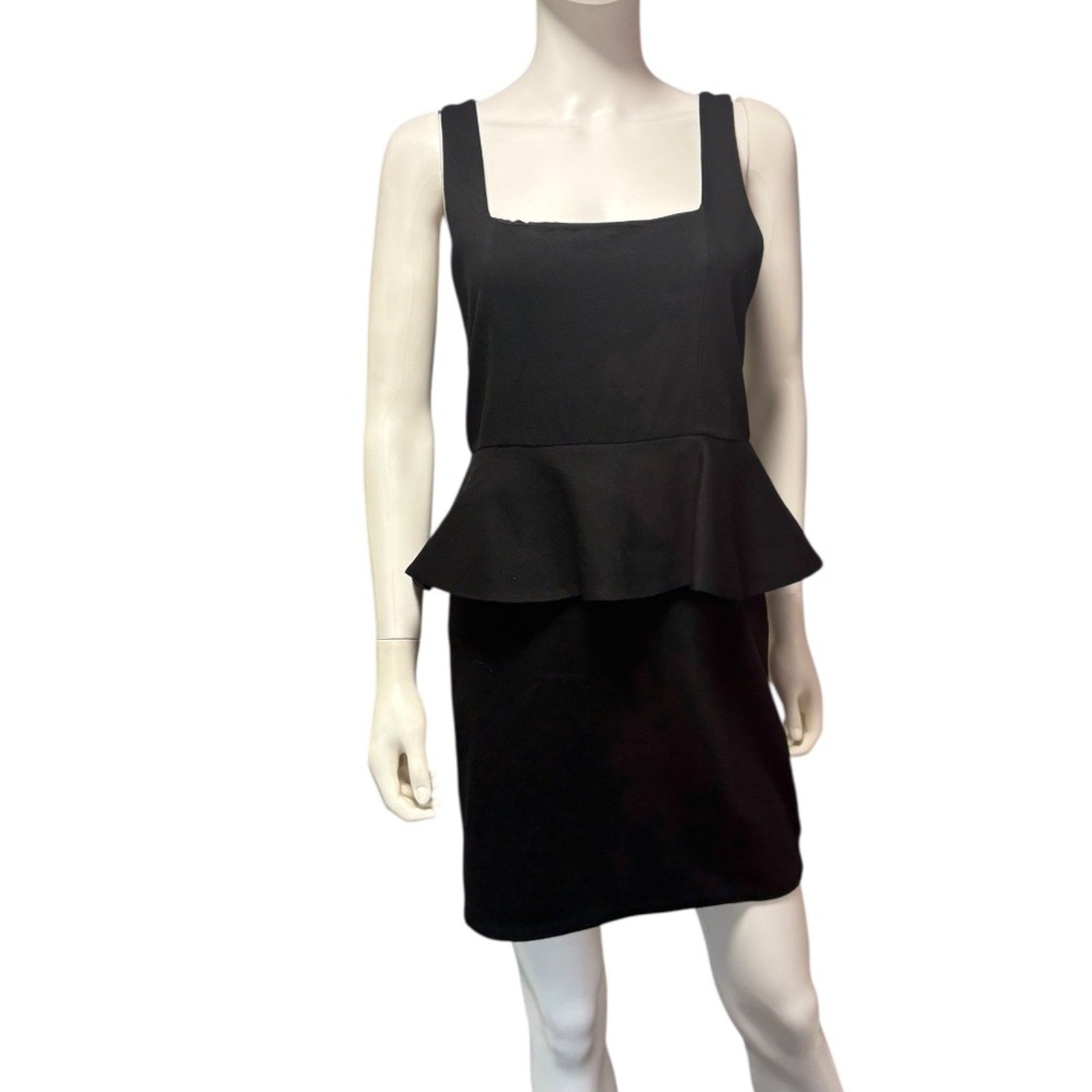 Alice and Olivia Employed Peplum Dress - size 4