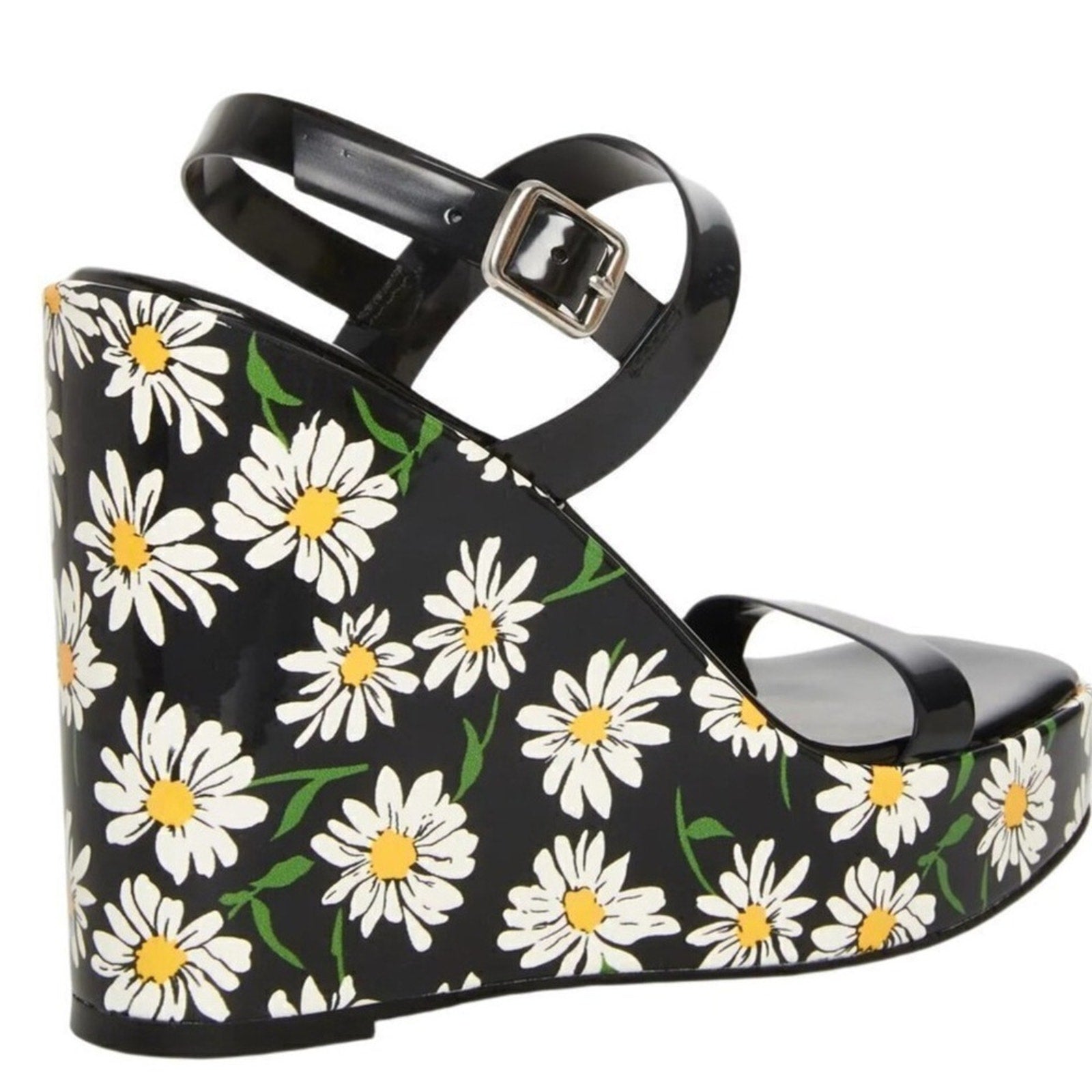 Betsey Johnson Landry Daisy Multi Wedge - 8