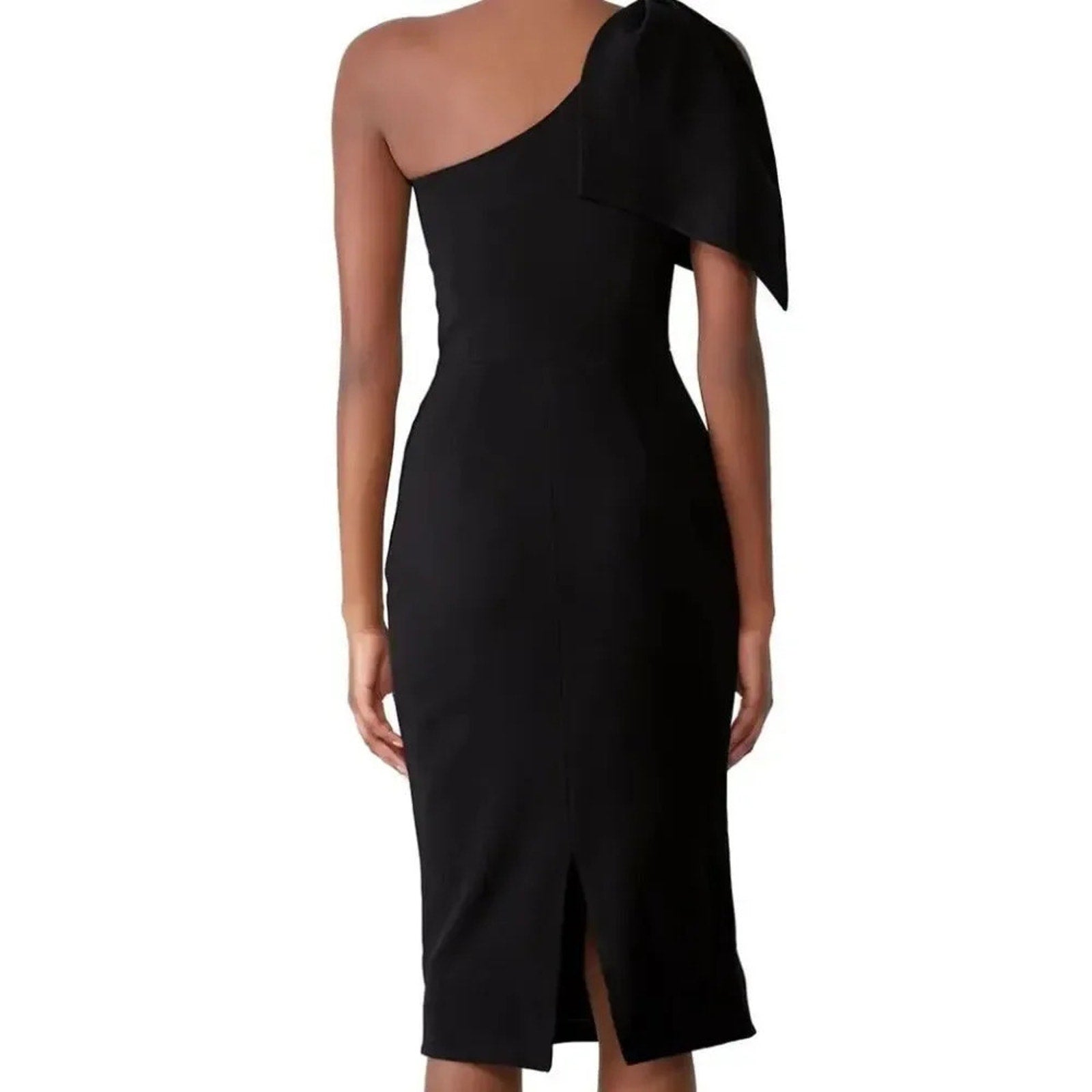 NEW Dress The Population Tiffany One Shoulder Midi Dress - size Large