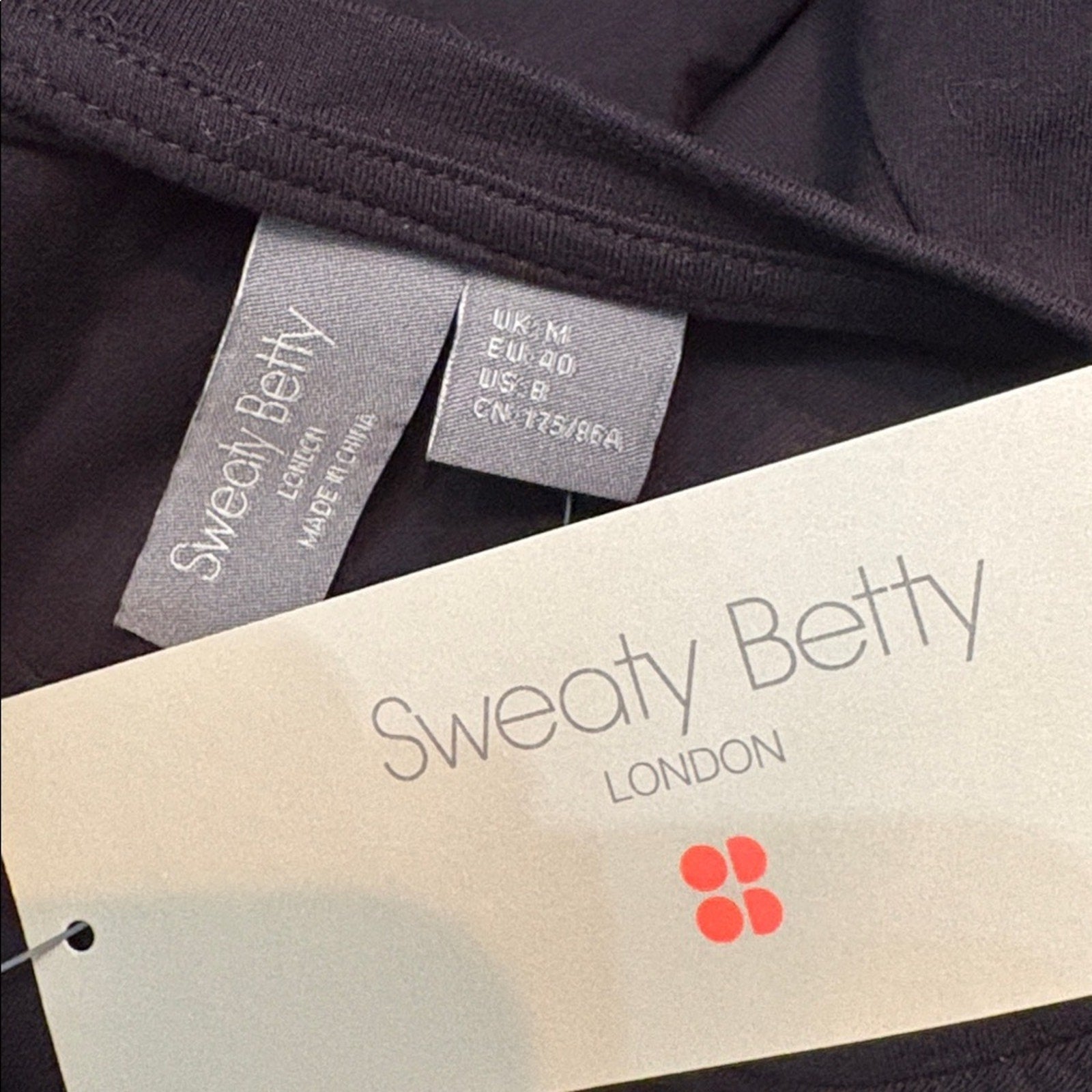 NWT Sweaty Betty Essential Sculpt Long Sleeve Top - size 8