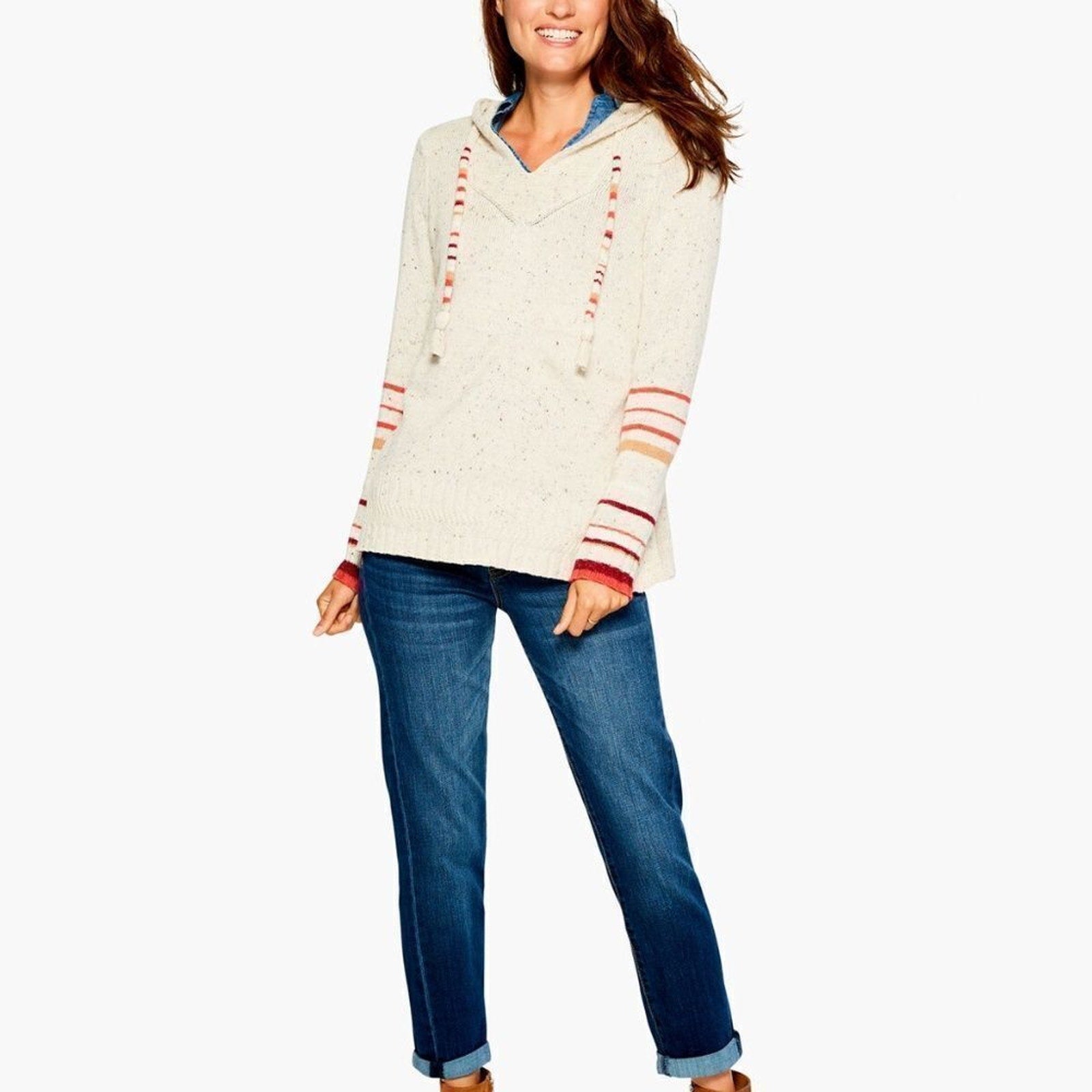 NWT NIC + ZOE WINTER SUNSET HOODIE - size XL