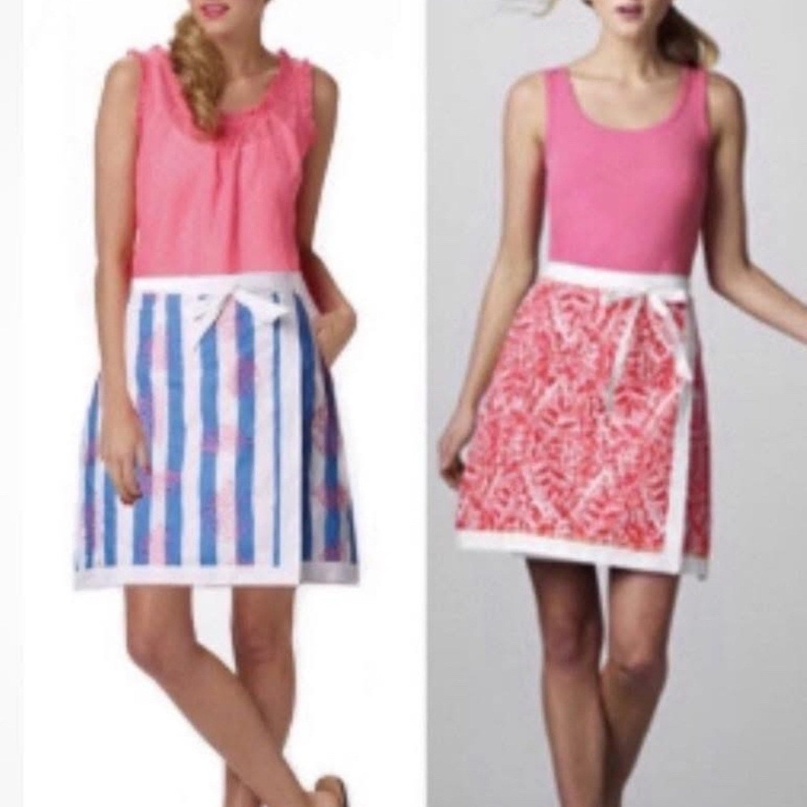 Lilly Pulitzer reversible wrap skirt - size Large