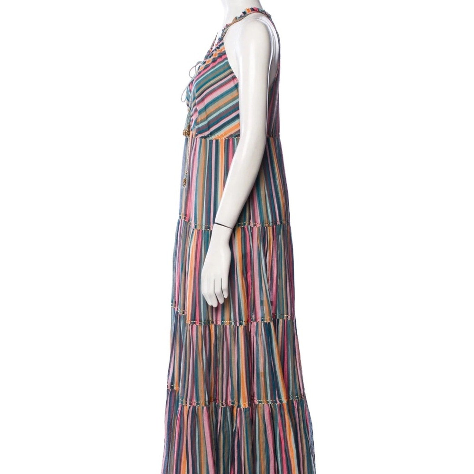 Love Sam Winnie Stripe Maxi Dress - size M