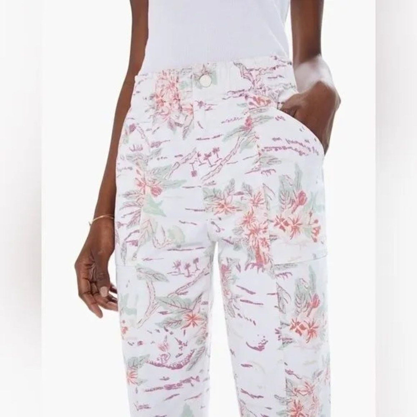 NEW Mother The Springy Ankle (Aloha) - size 24