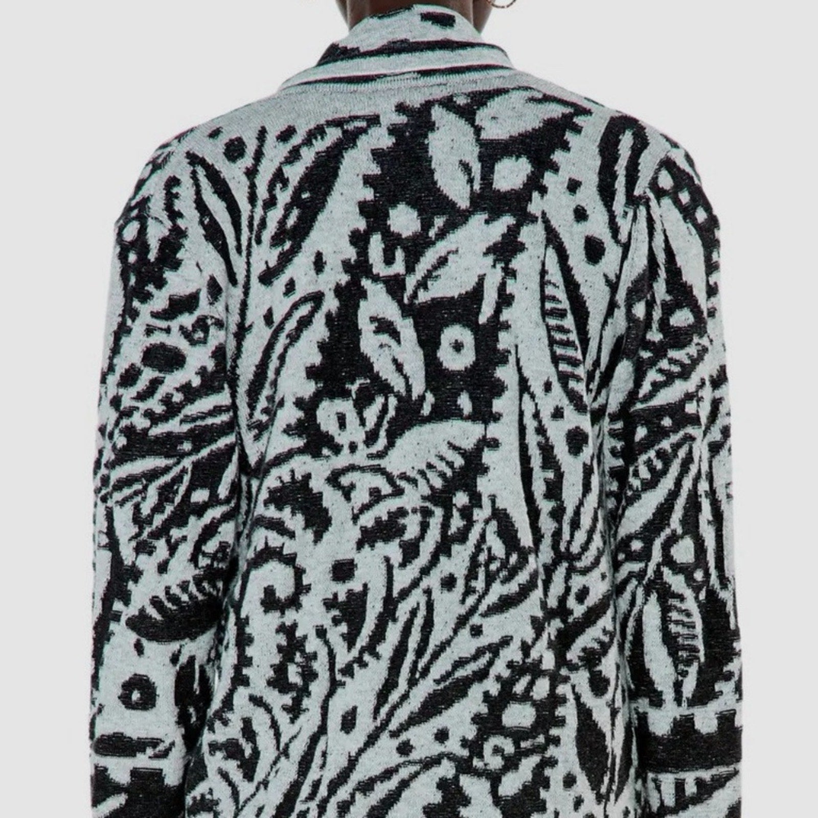 NWT Nic + Zoe Women's Black Here & There Cardigan Sweater - size XL