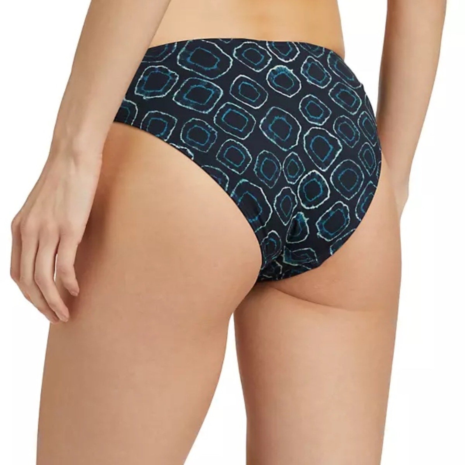 NEW Ulla Johnson Dani Printed Low-Waist Bikini Bottom - size M