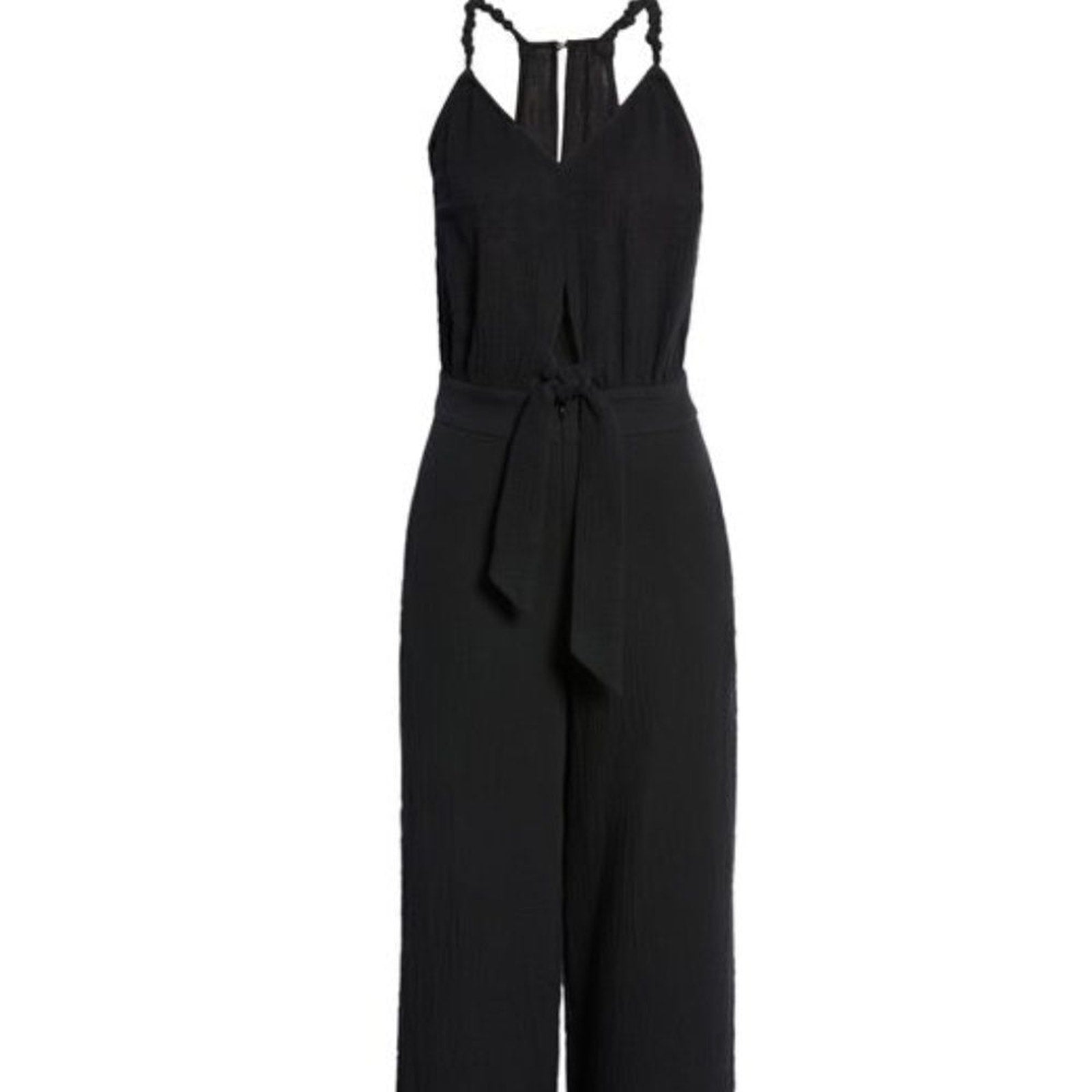 NWT BTFL-life Double Layer Cotton Gauze Jumpsuit - size XS