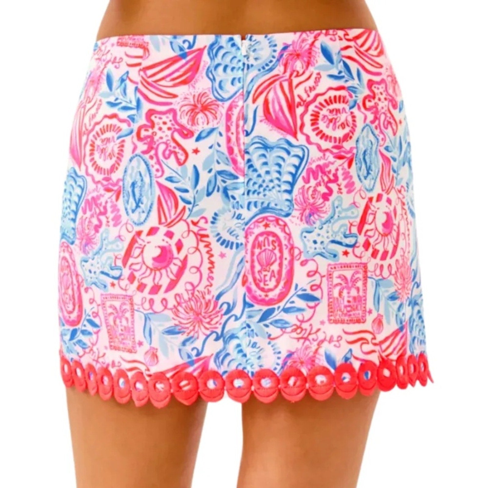 NWT Lilly Pulitzer MICHELINA SKORT - SUN SEA SAND - size 2