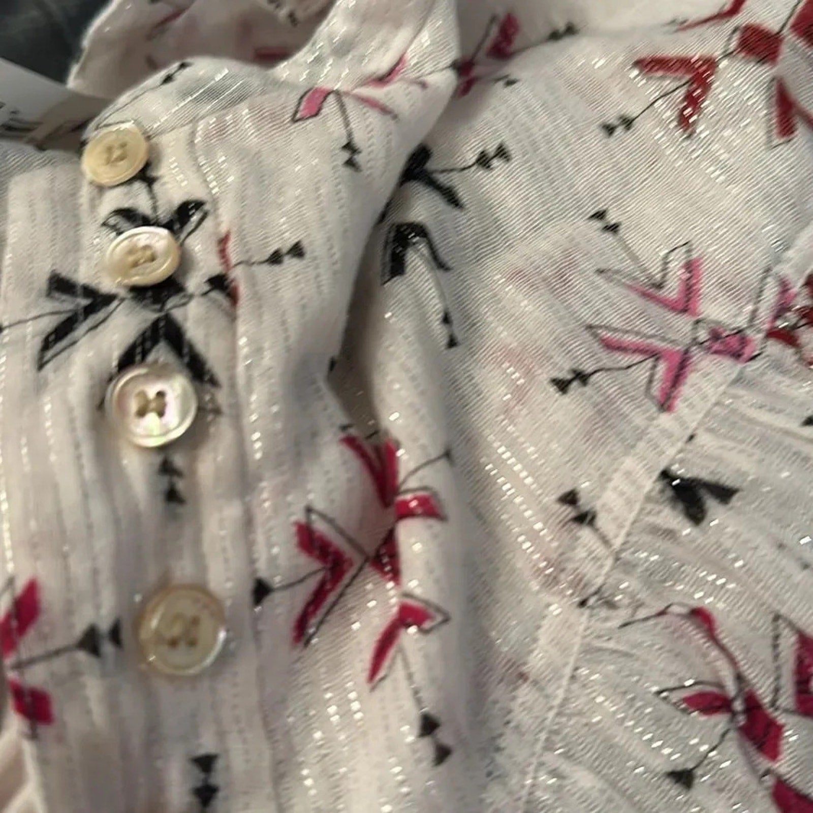 NEW ISABEL MARANT ETOILE Salika printed cotton blouse - size 38 (US 6)