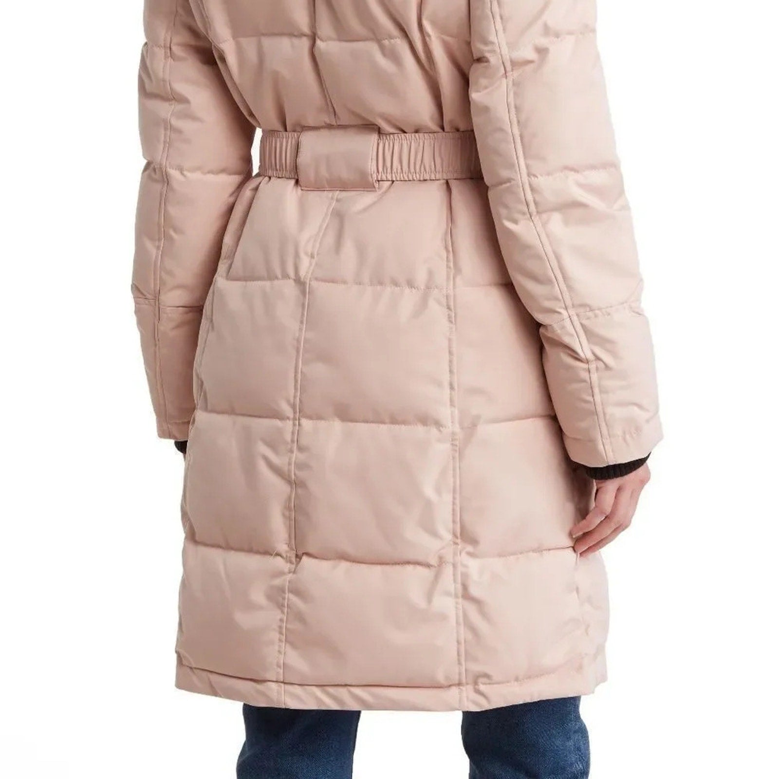 NWT SAM EDELMAN Hooded Belted Puffer Coat - size XS