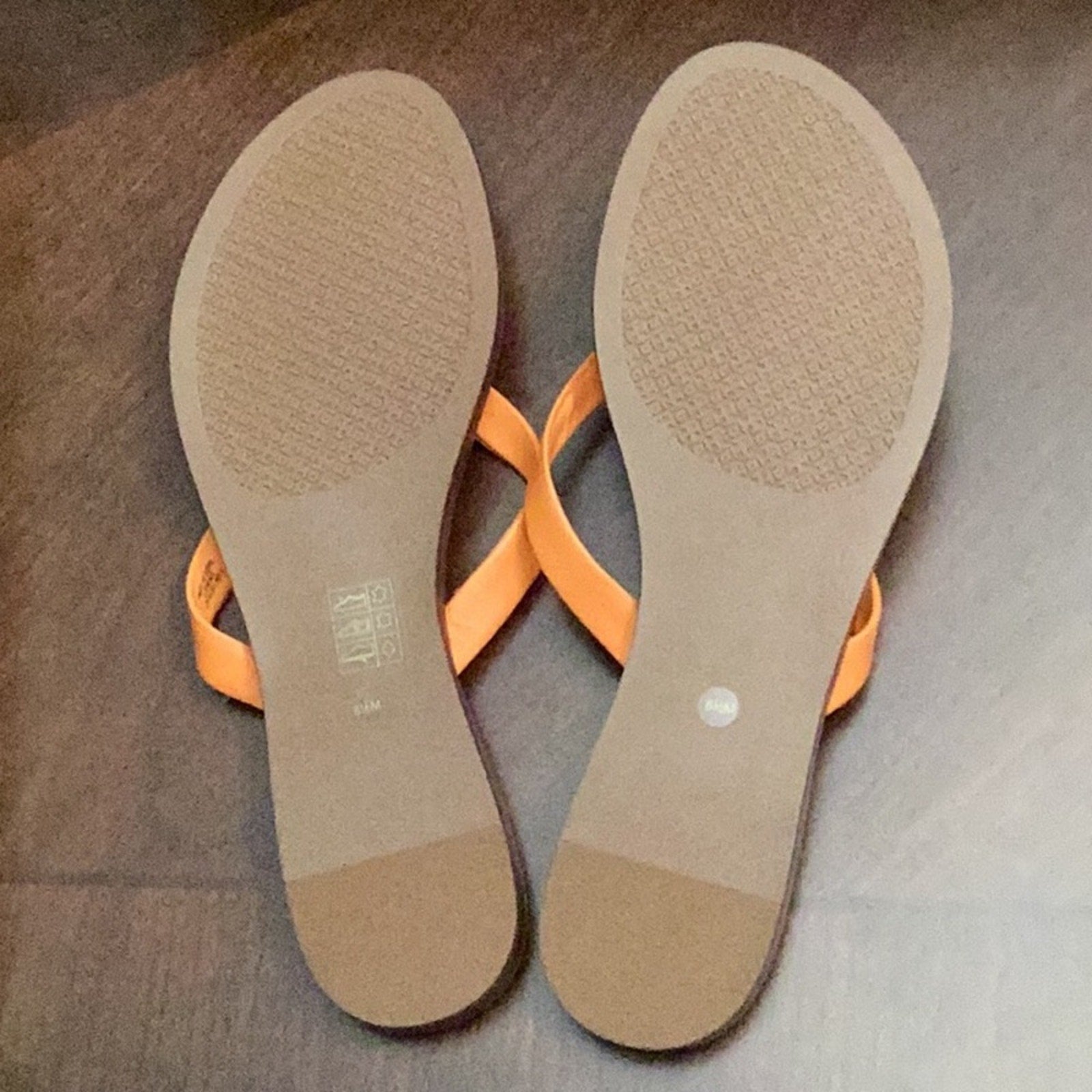 New Tory Burch Sun Orange Thong Benton Sandal - 8.5