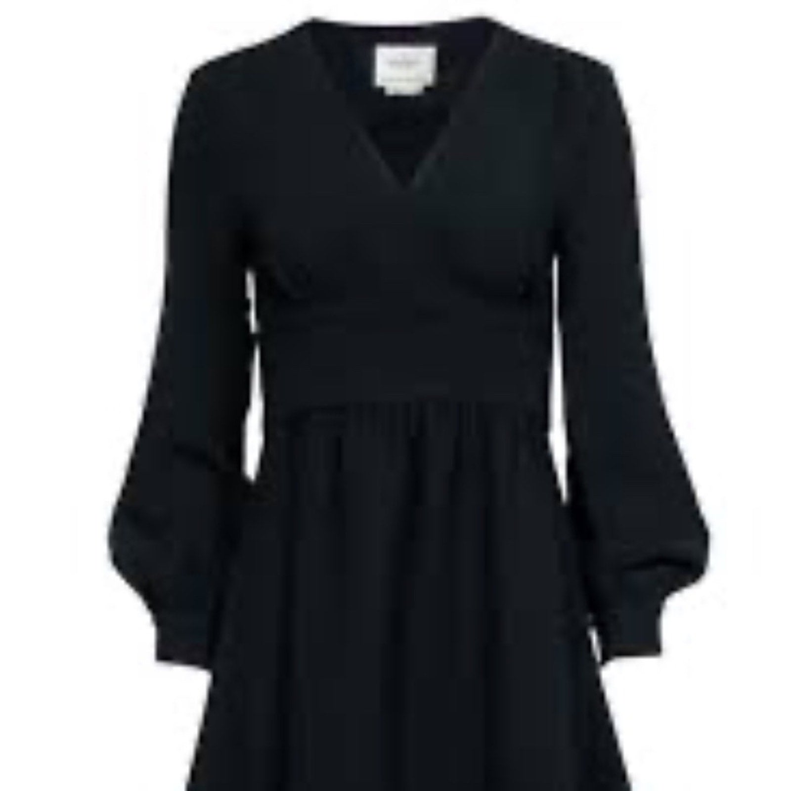 Kate Spade Blaze A Trail Tie Waist Dress Black - size 0