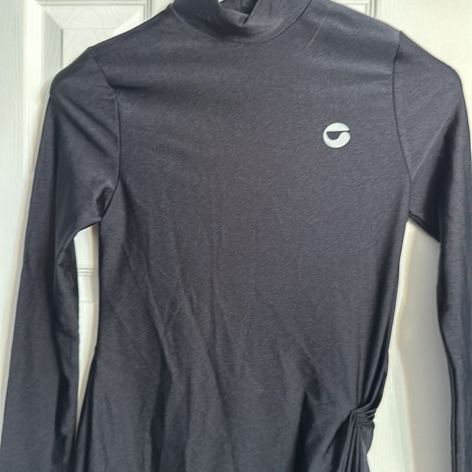 NEW Coperni Black Asymmetric Minidress - size small