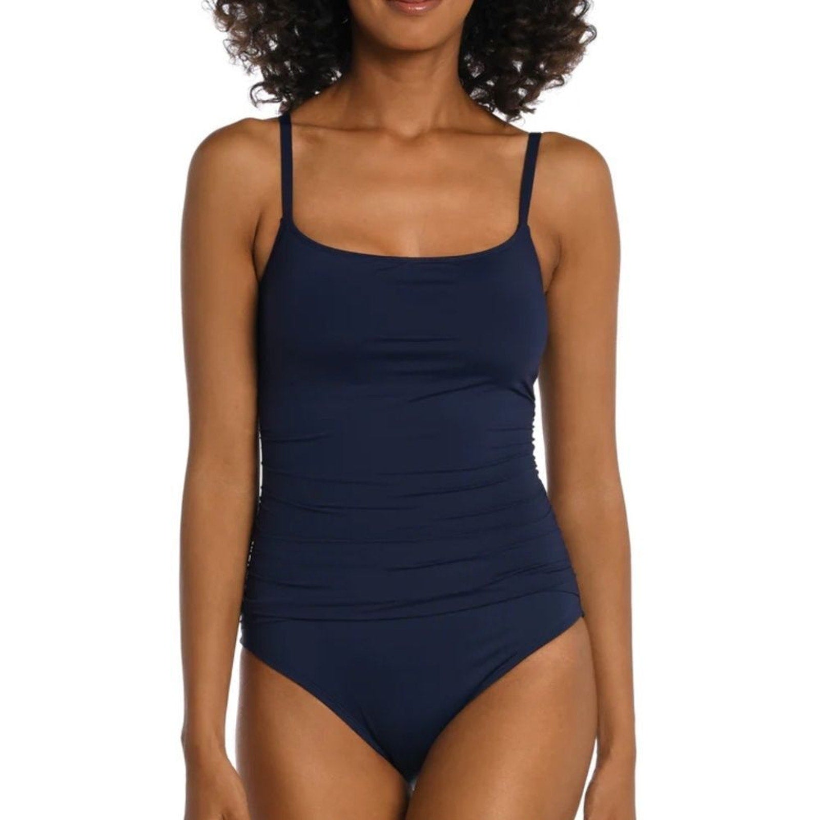 NEW La Blanca Island Goddess Lingerie One Piece - Black - size 16W