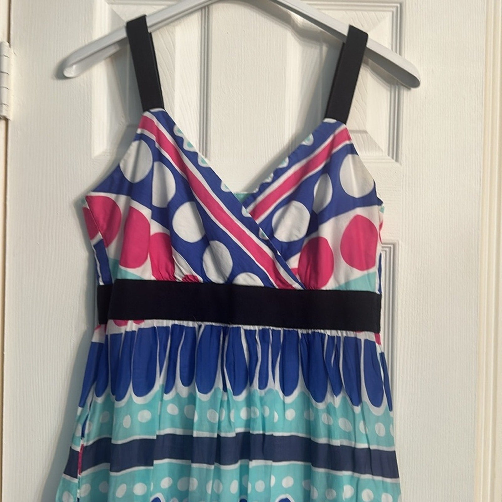 Vineyard Vines Caroline Stripe Ocean Splash Maxi - size 12