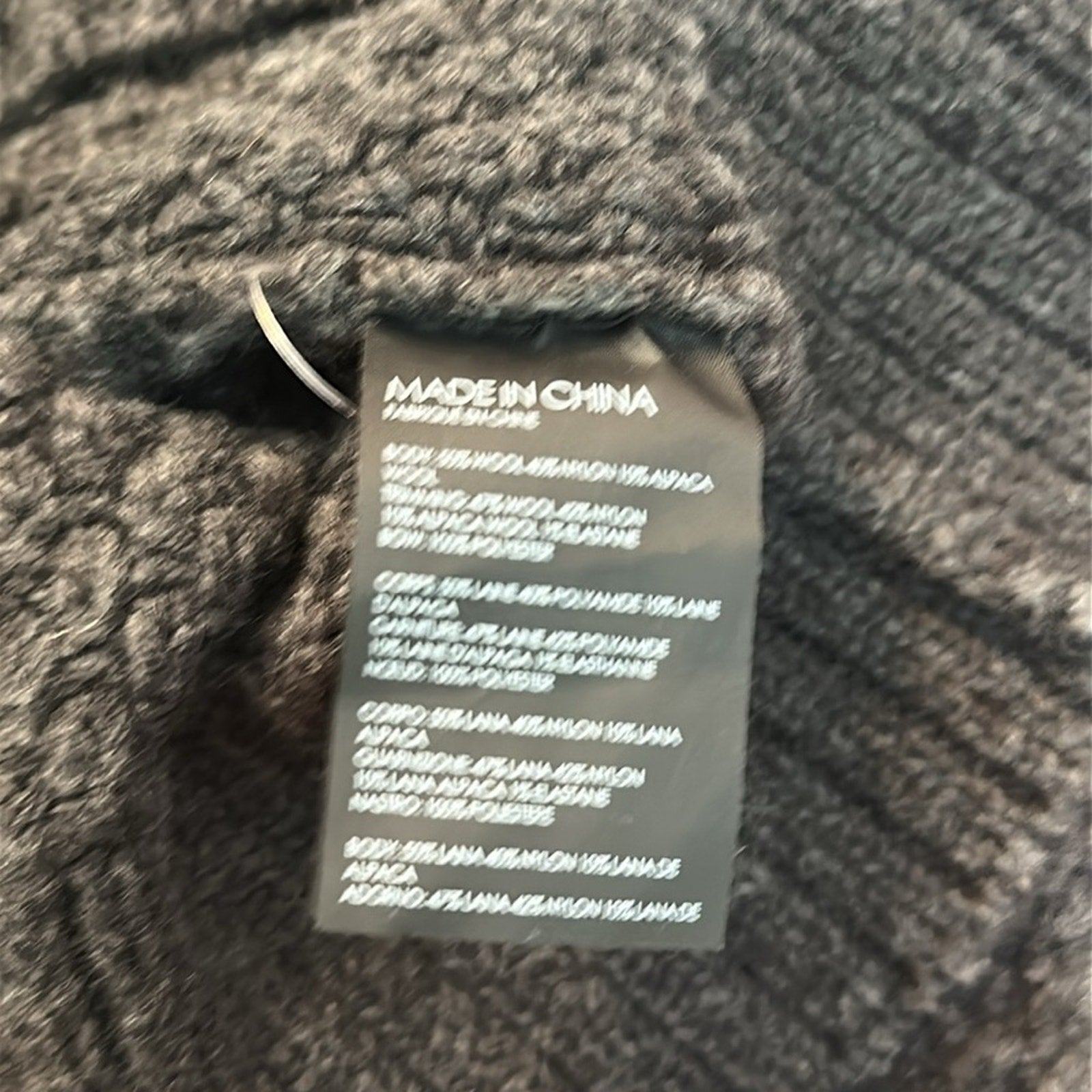 Club Monaco Weronika sweater - Charcoal Black - size M