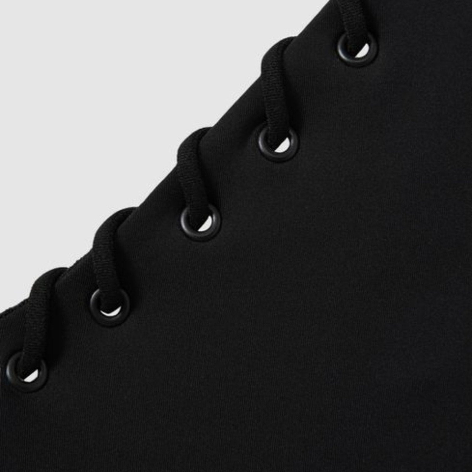 NEW Good American Black Good American Whip Stitch Swimsuit - size M