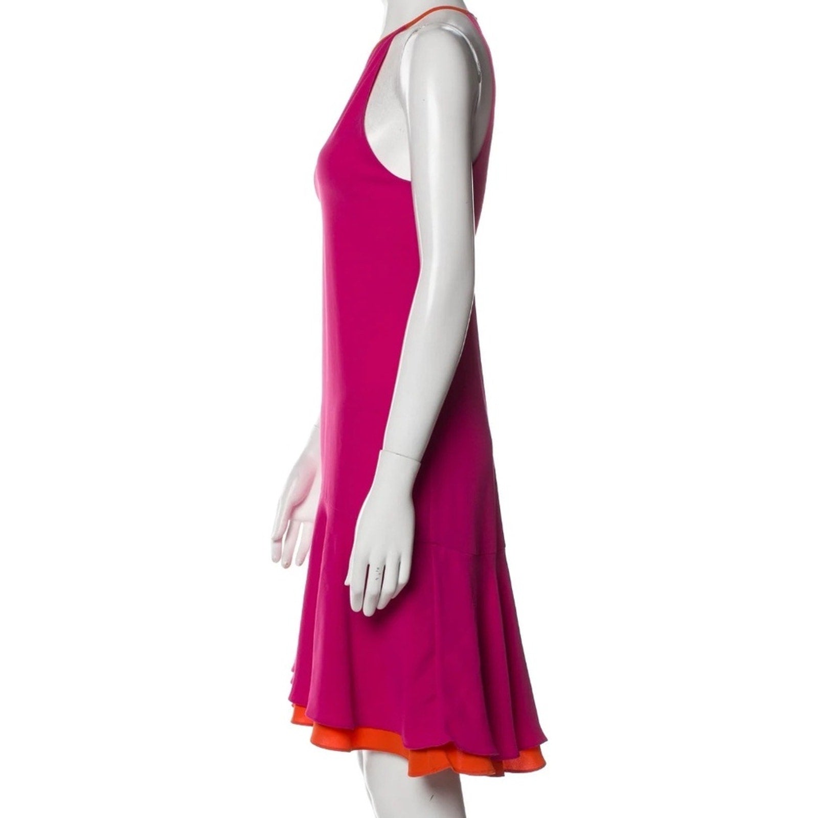 Diane von Furstenberg 'Kera' Sleeveless Crepe Drop Waist Dress - size 6