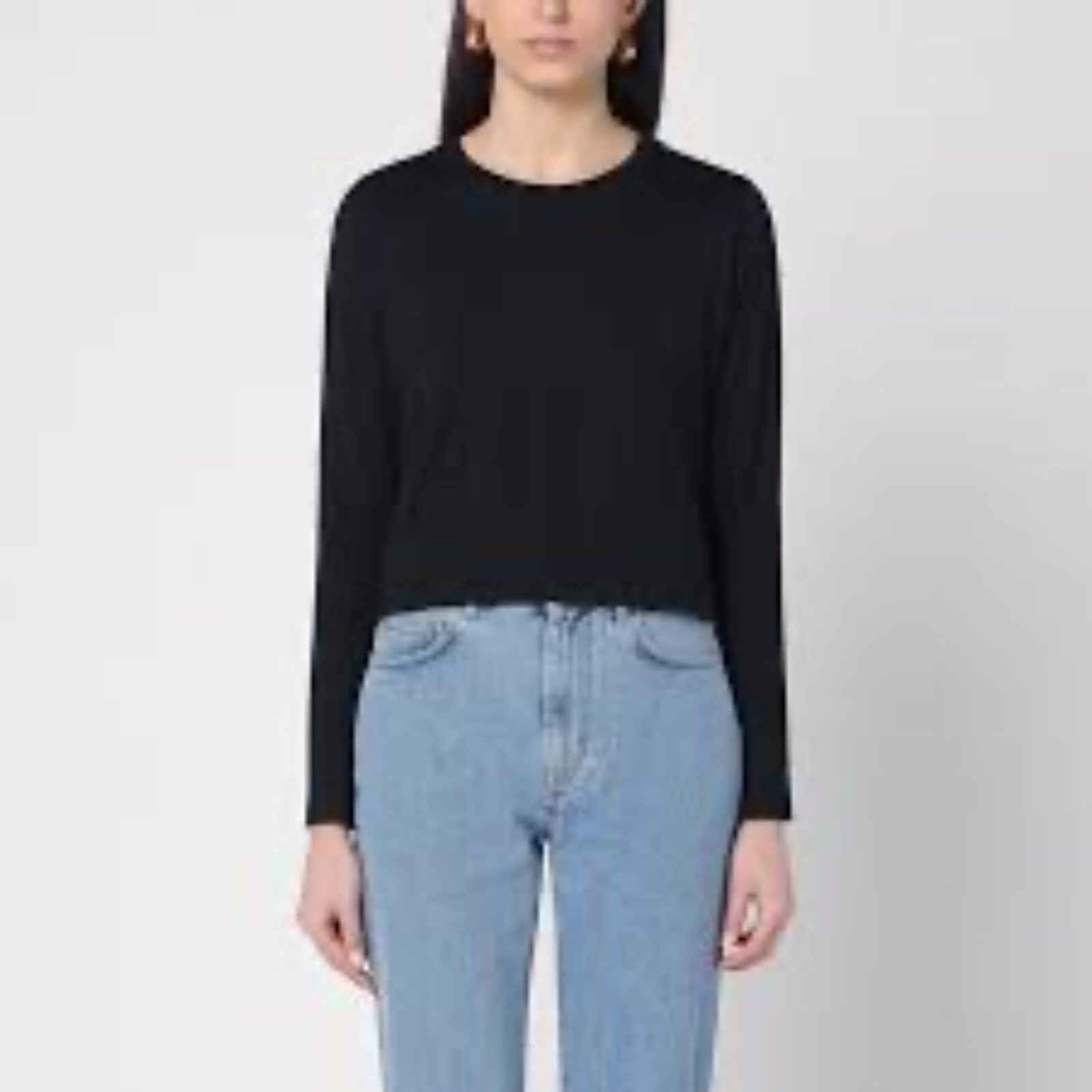 NEW LOULOU STUDIO MASAL LONG SLEEVE SHIRT - size L