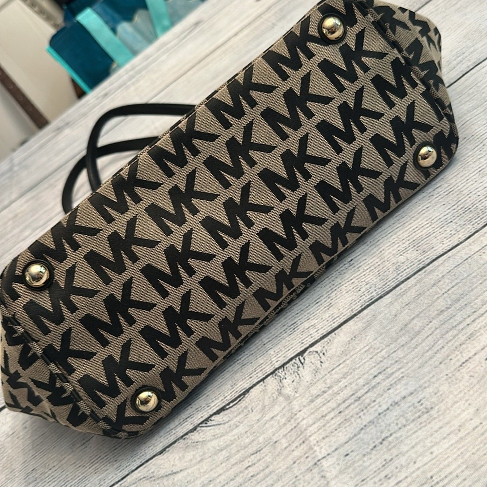 Micheal Kors Vintage Canvas Tote