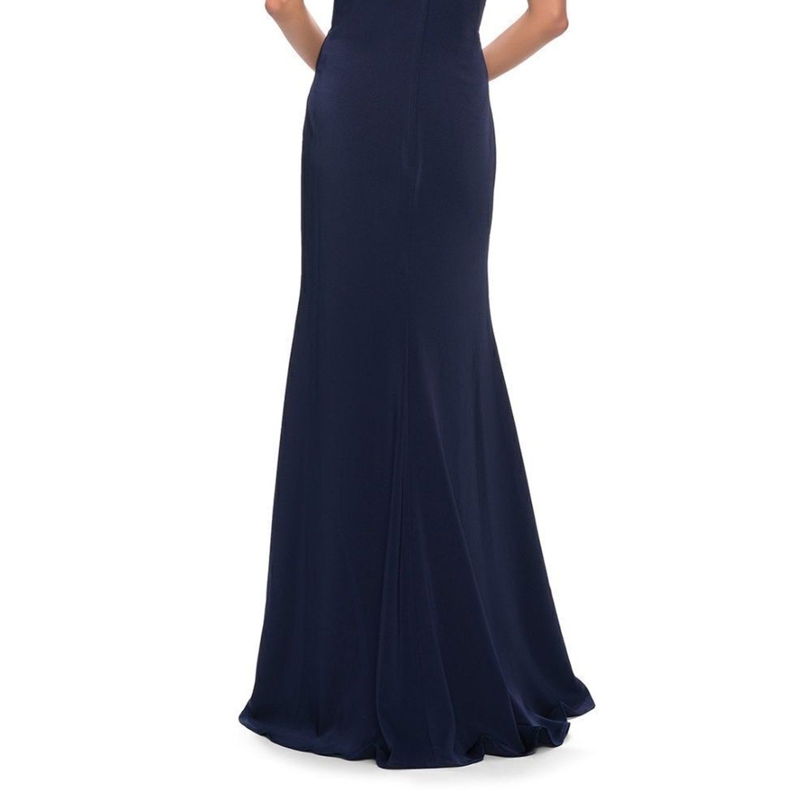NWT La Femme Off the Shoulder Gown 29537 size 4