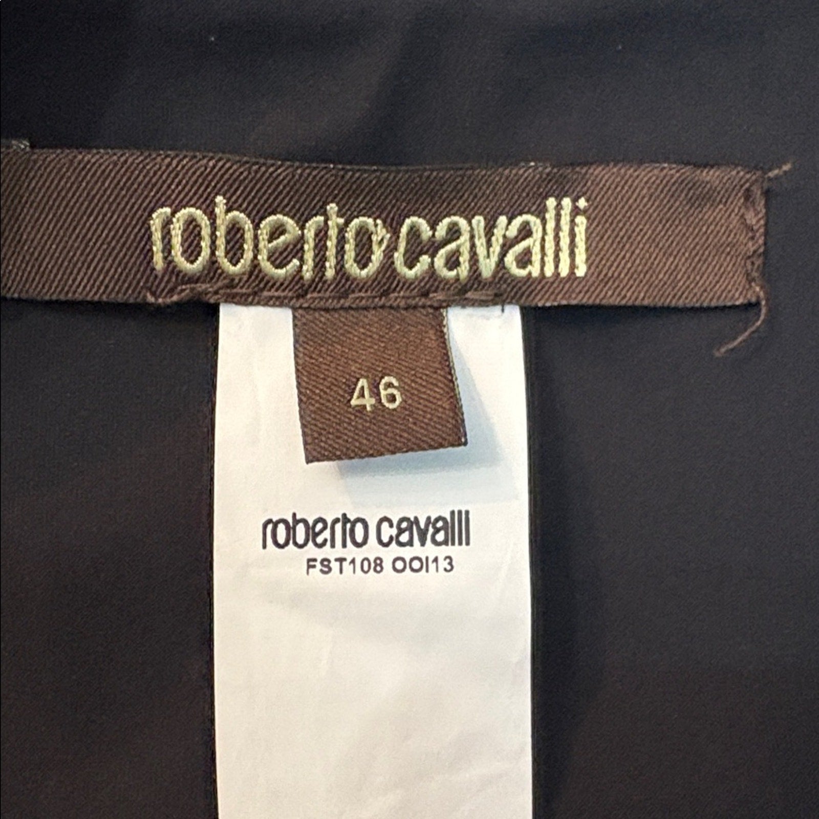 Roberto Cavalli Snake Aztec Print Midi Dress - 46 (XL)