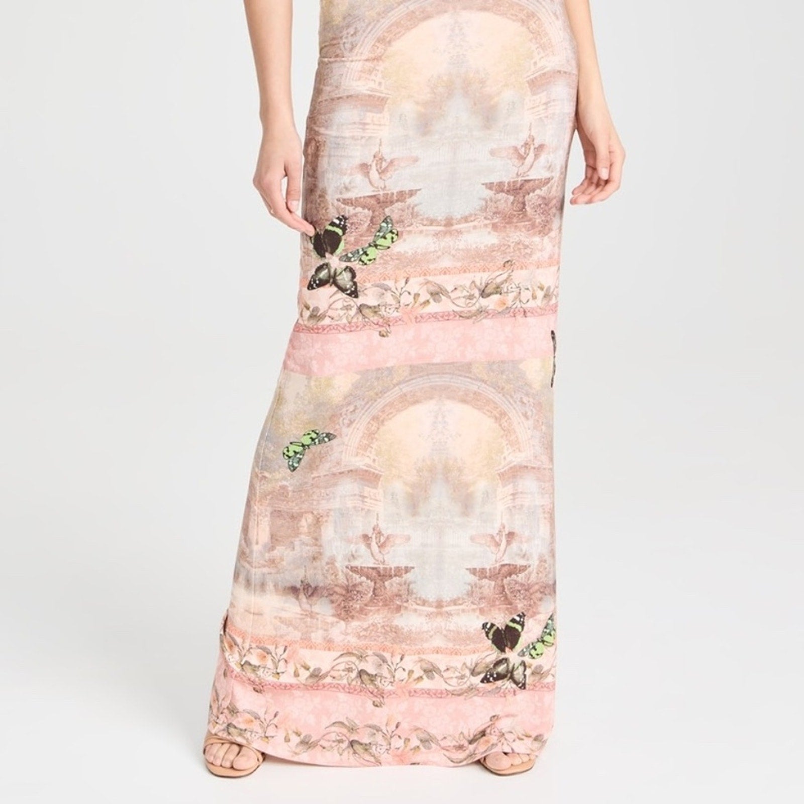 NWT Alice + Olivia Versailles Delora Strapless Ankle-Length Dress - size 6