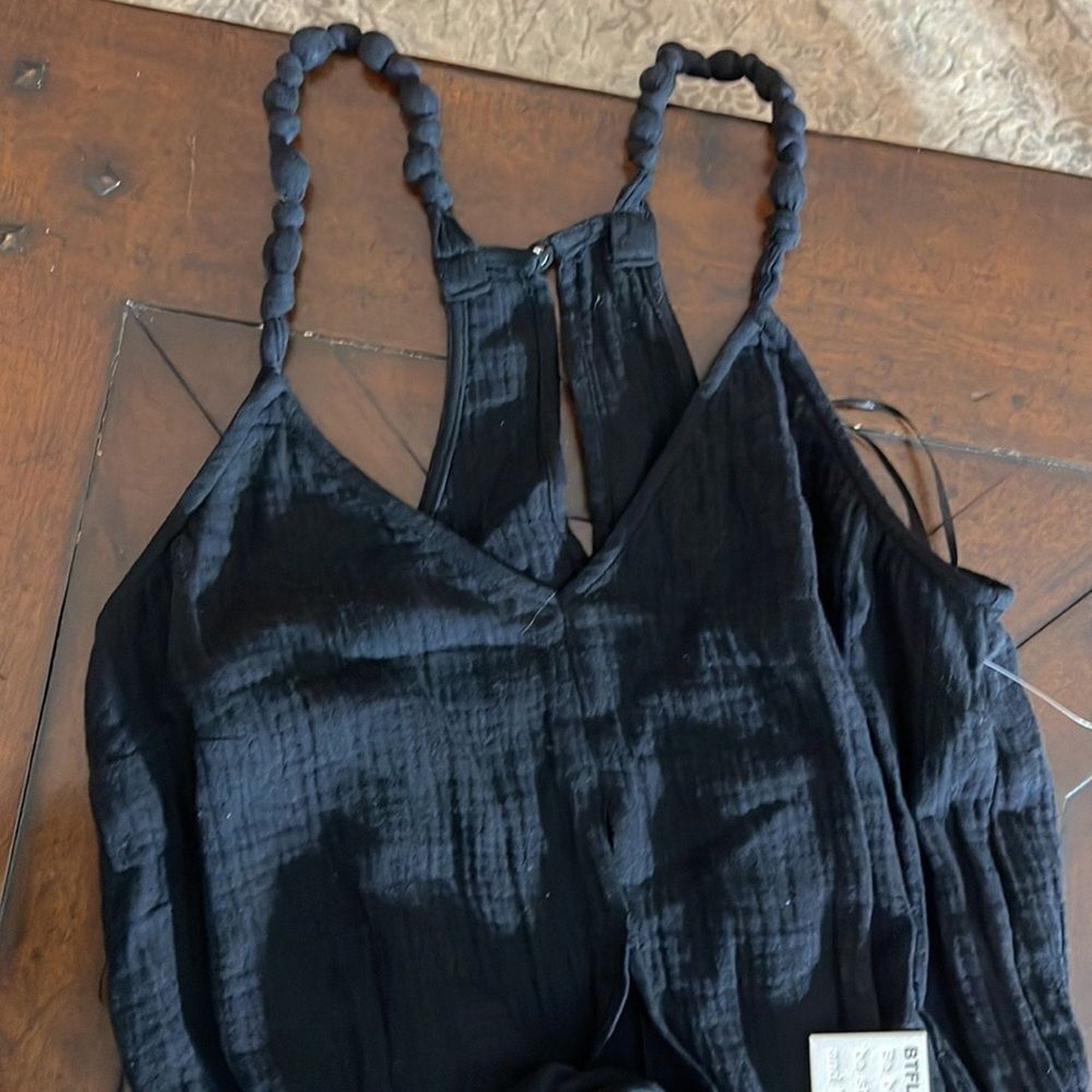 NWT BTFL-life Double Layer Cotton Gauze Jumpsuit - size XS