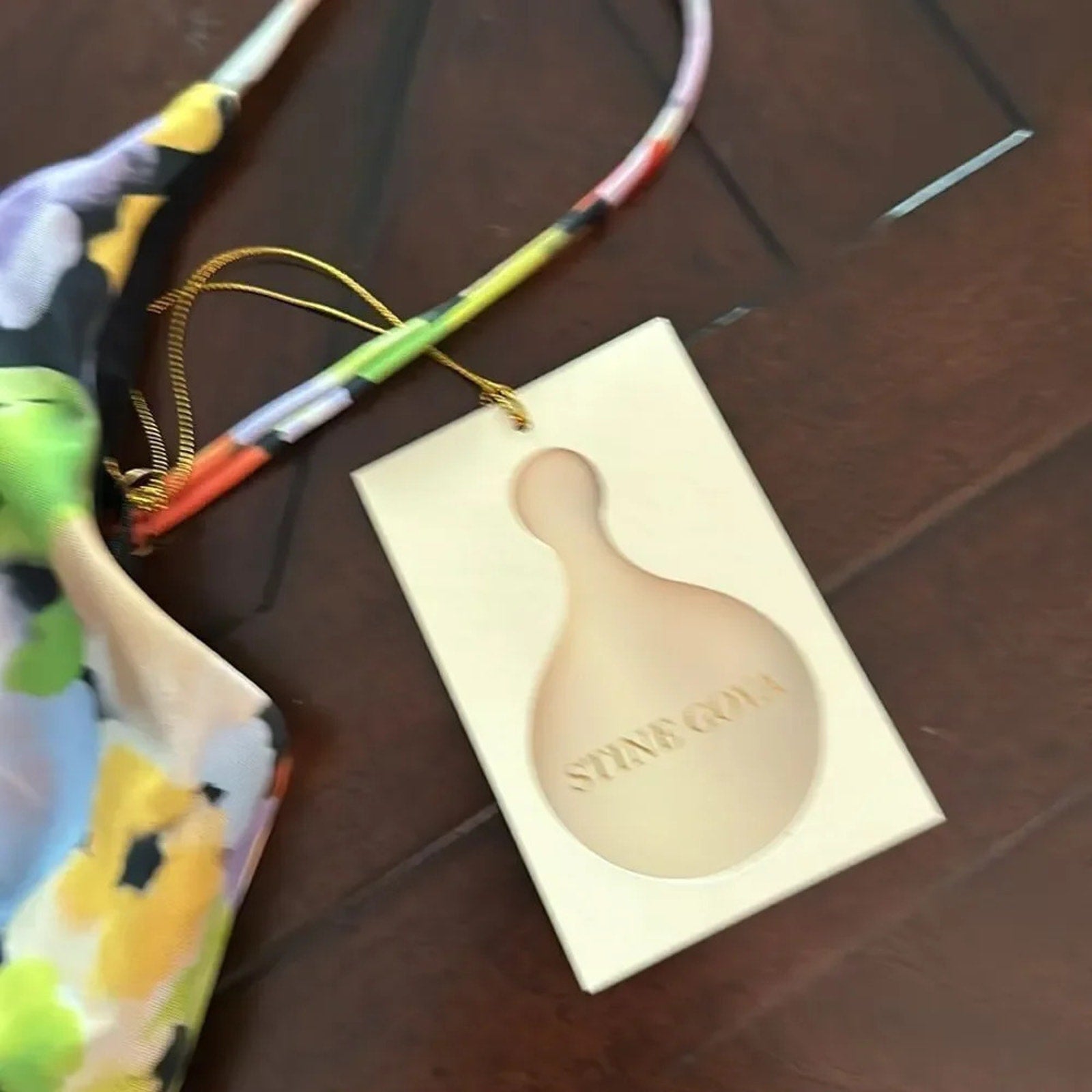 NWT Stine Goya Womens Swimwear | Columbine Bikini Top – Airbrush At Night - XS