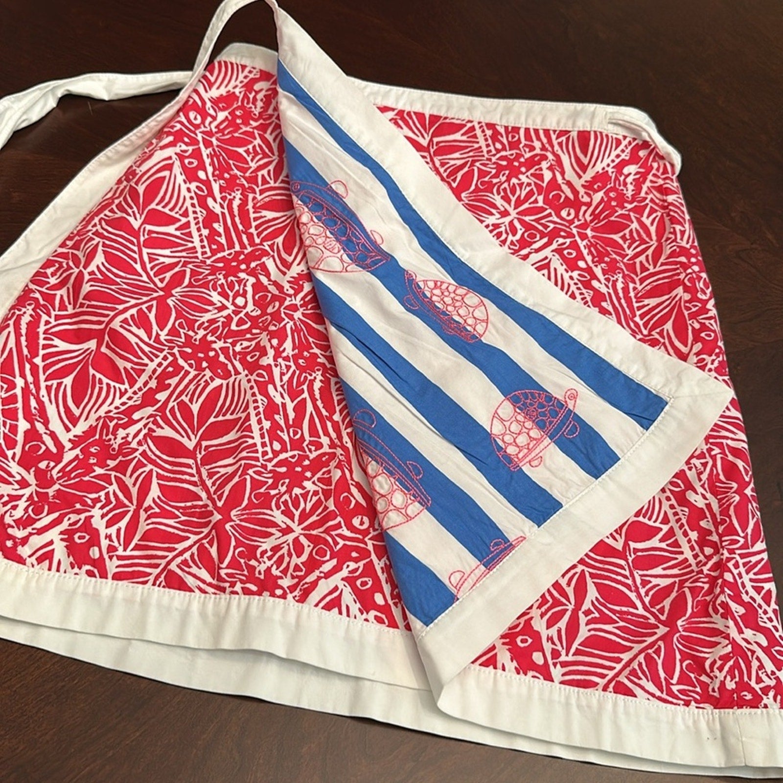 Lilly Pulitzer reversible wrap skirt - size Large