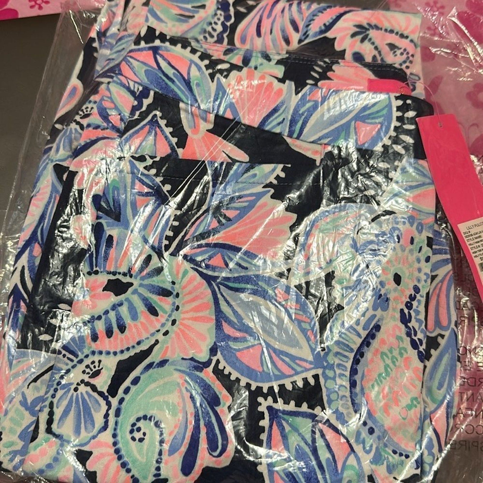 NWT Lilly Pulitzer KELLY High RISE SKINNY ANKLE PANTS High Tide Navy - size 6