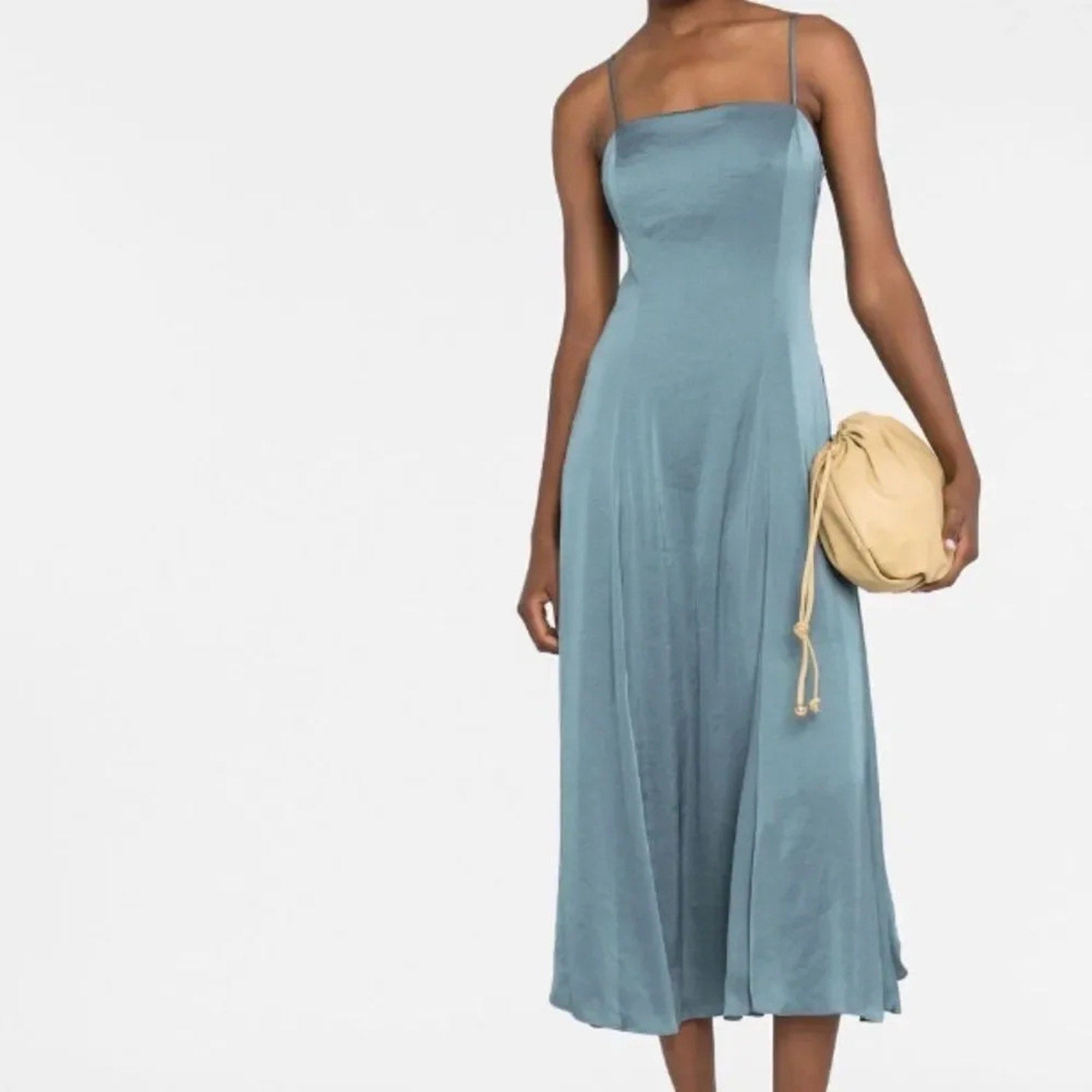 NWT THEORY Came Volume Midi Dress - size 6