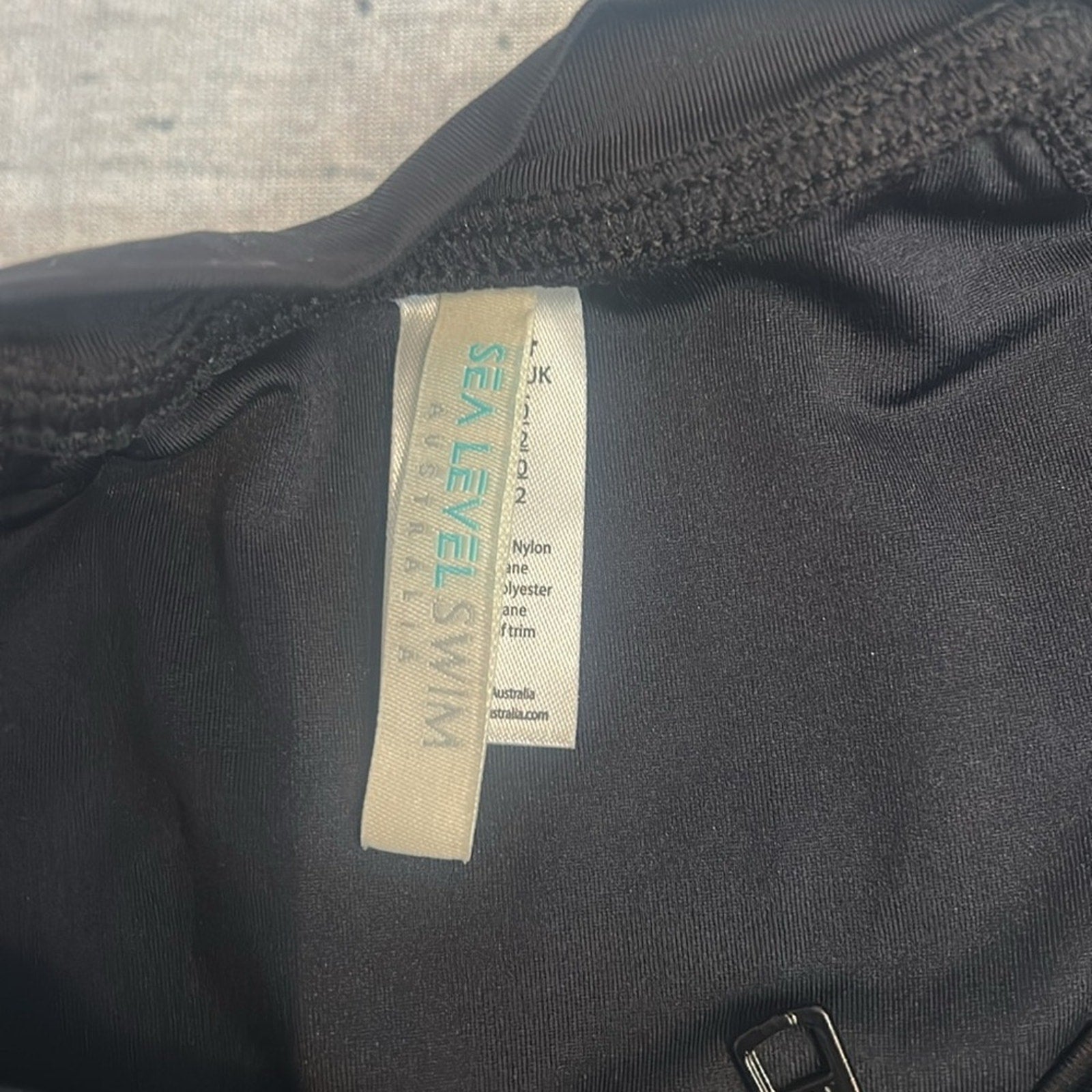 NEW Sea Level Swim Eco Essentials Short Sleeve One Piece - size 10 (US)