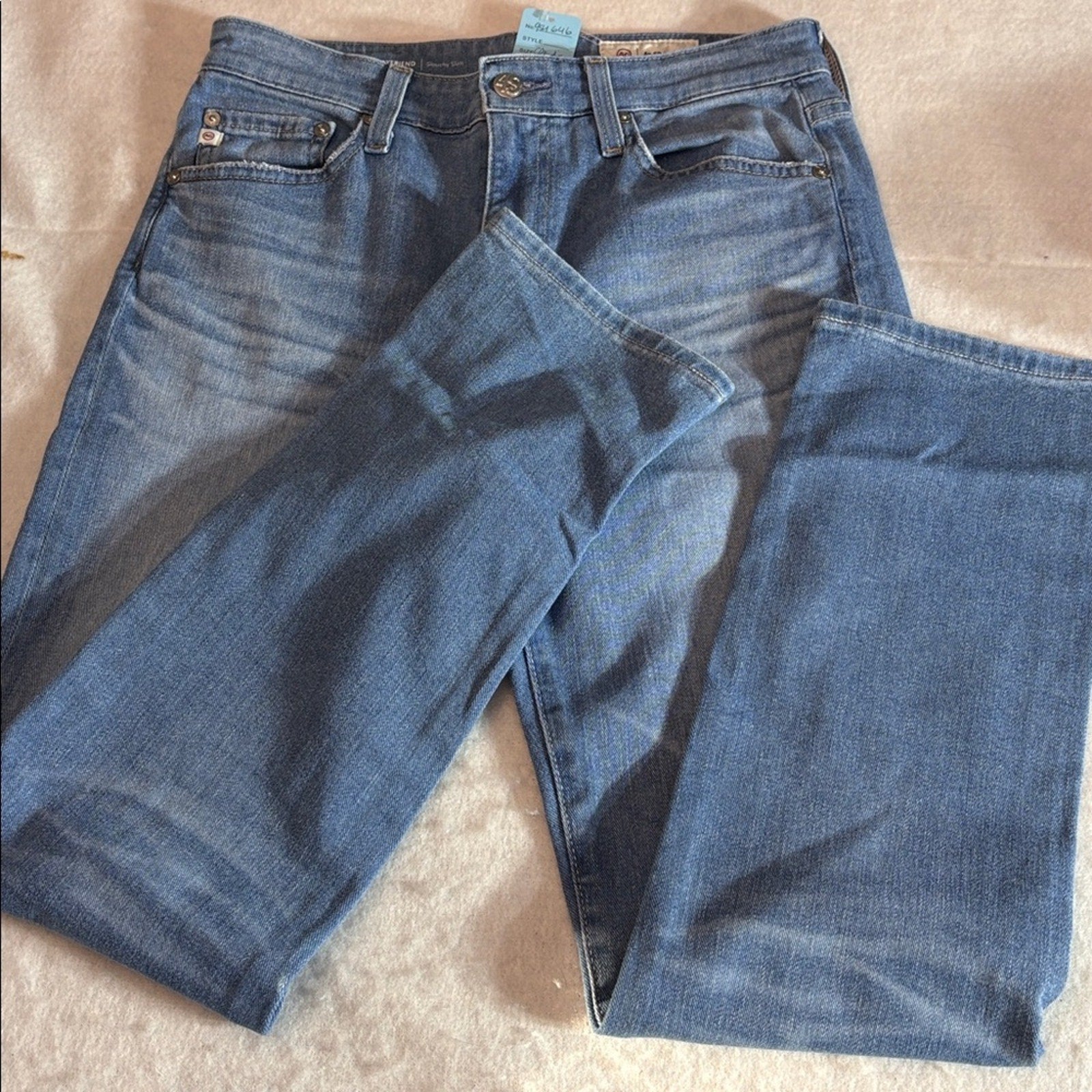 AG Adriano Goldschmied Women's Ex-Boyfriend Slouchy Slim - 24