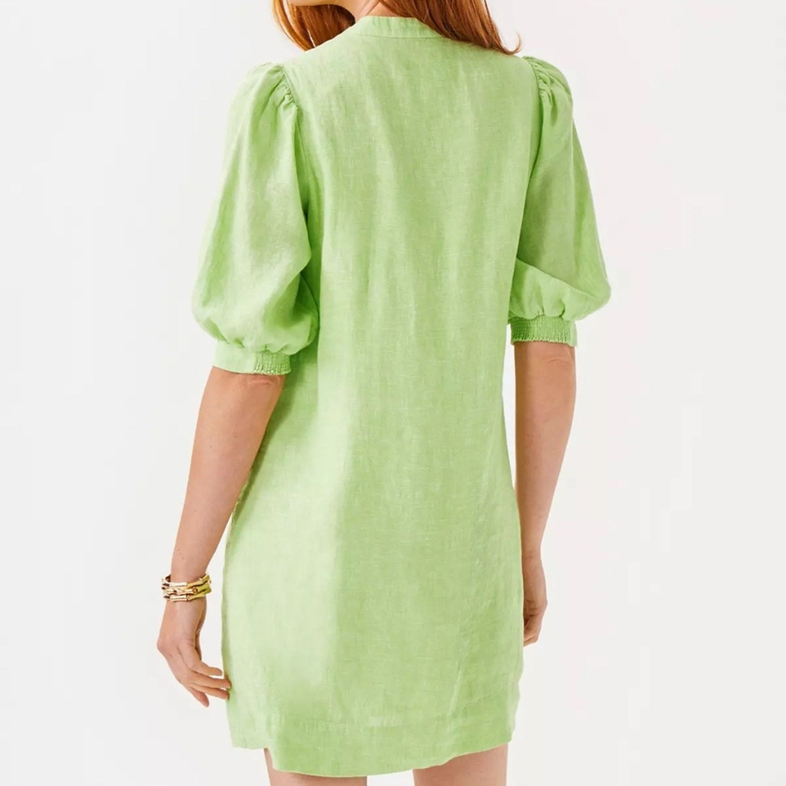 NEW Lilly Pulitzer Women's Mialeigh Linen Dress - size 12